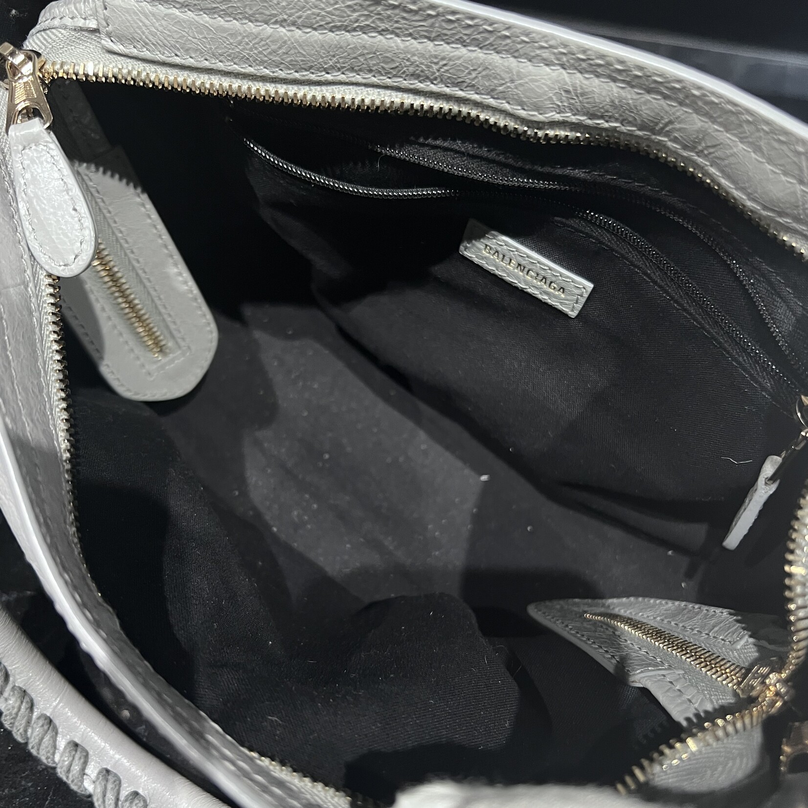 Balenciaga SOLD - Balenciaga Giant Agneau 12 City  Grey