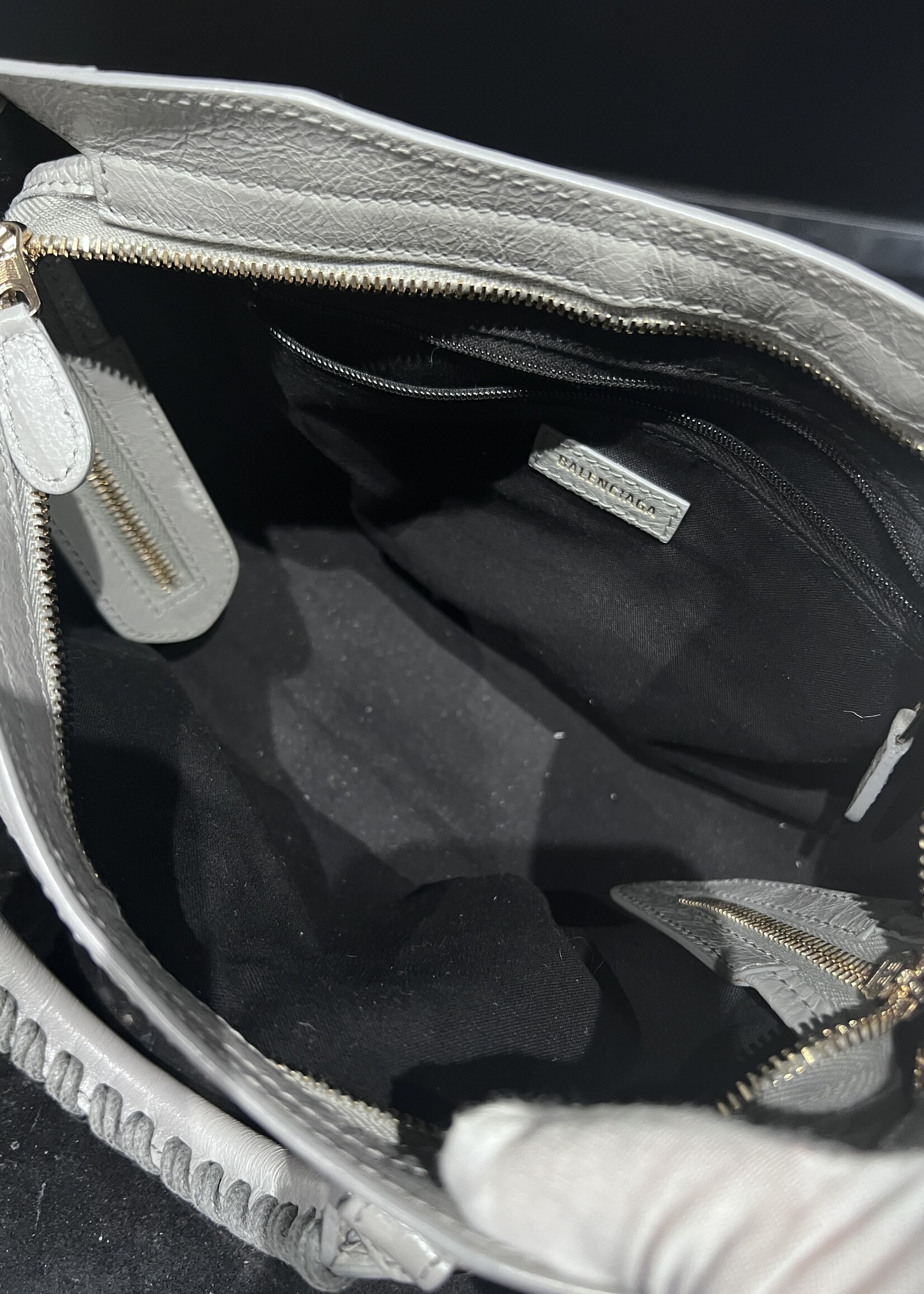 Balenciaga SOLD - Balenciaga Giant Agneau 12 City  Grey