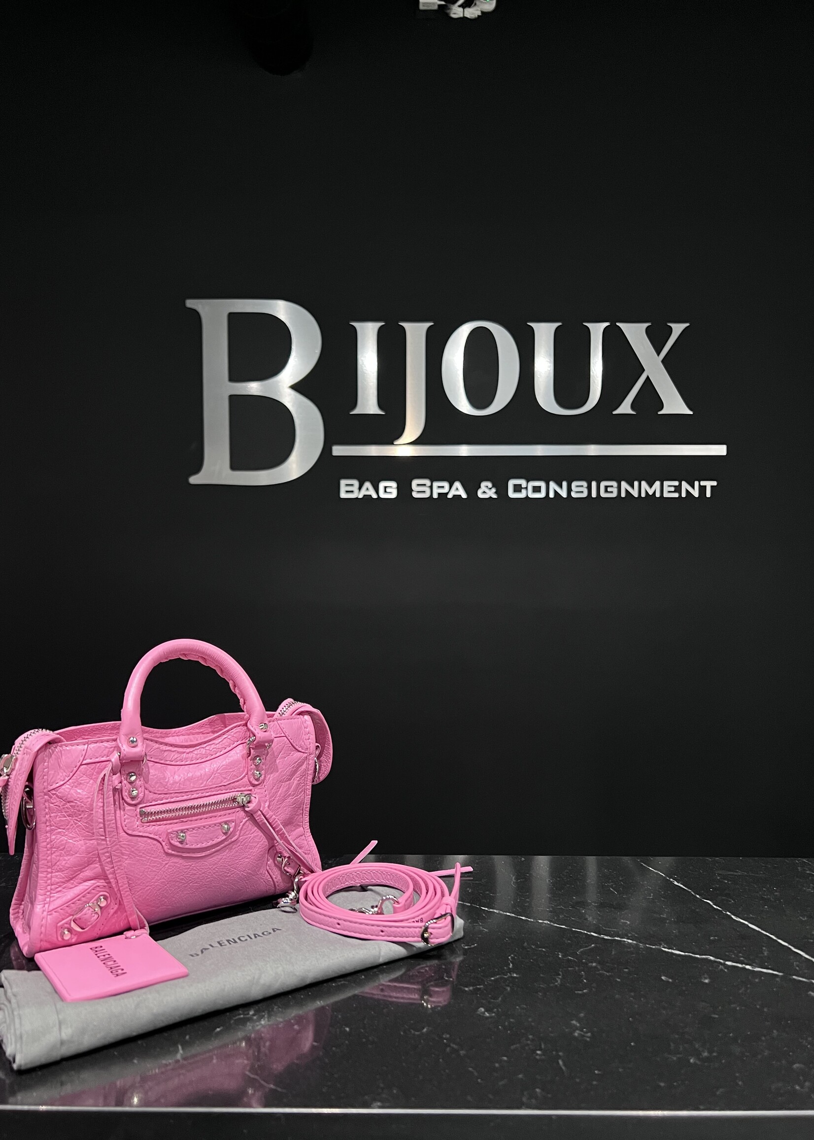 Balenciaga SOLD - Balenciaga Le City Mini Pink