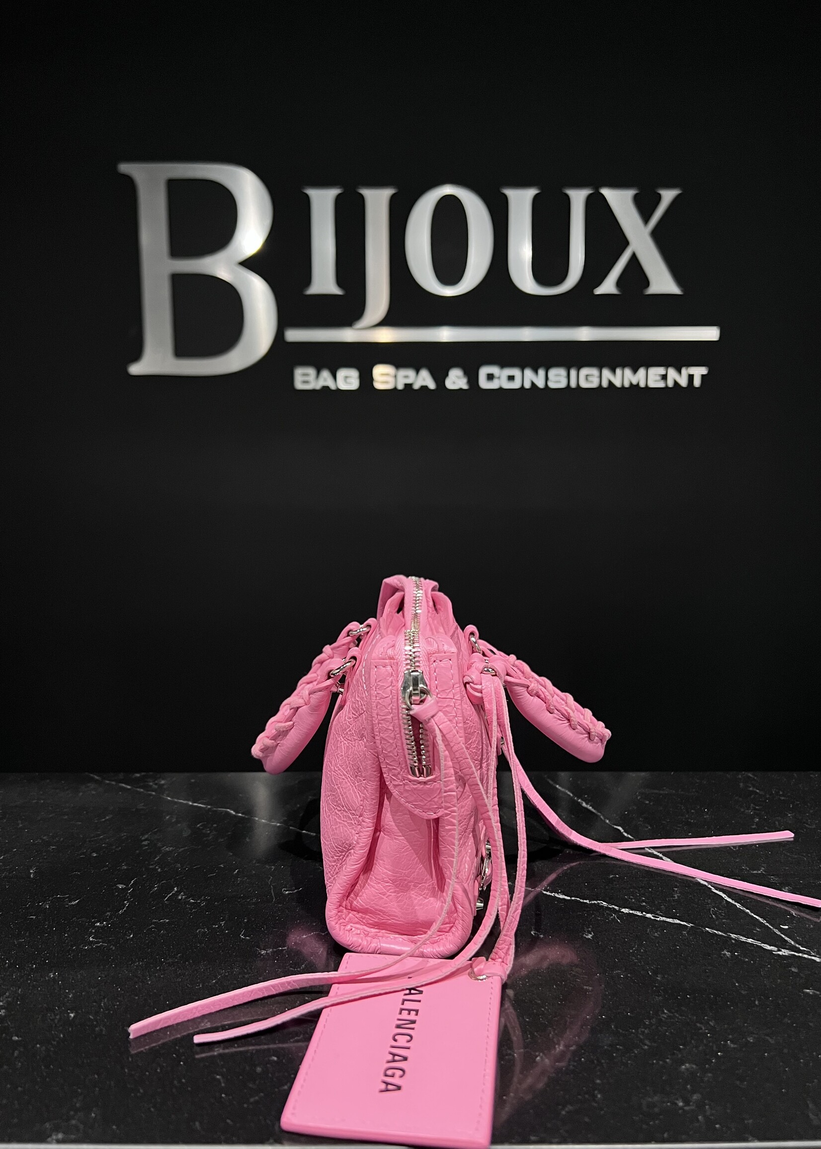 Balenciaga SOLD - Balenciaga Le City Mini Pink