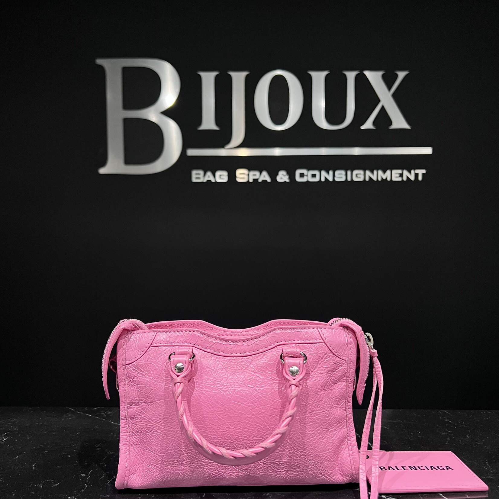 Balenciaga SOLD - Balenciaga Le City Mini Pink