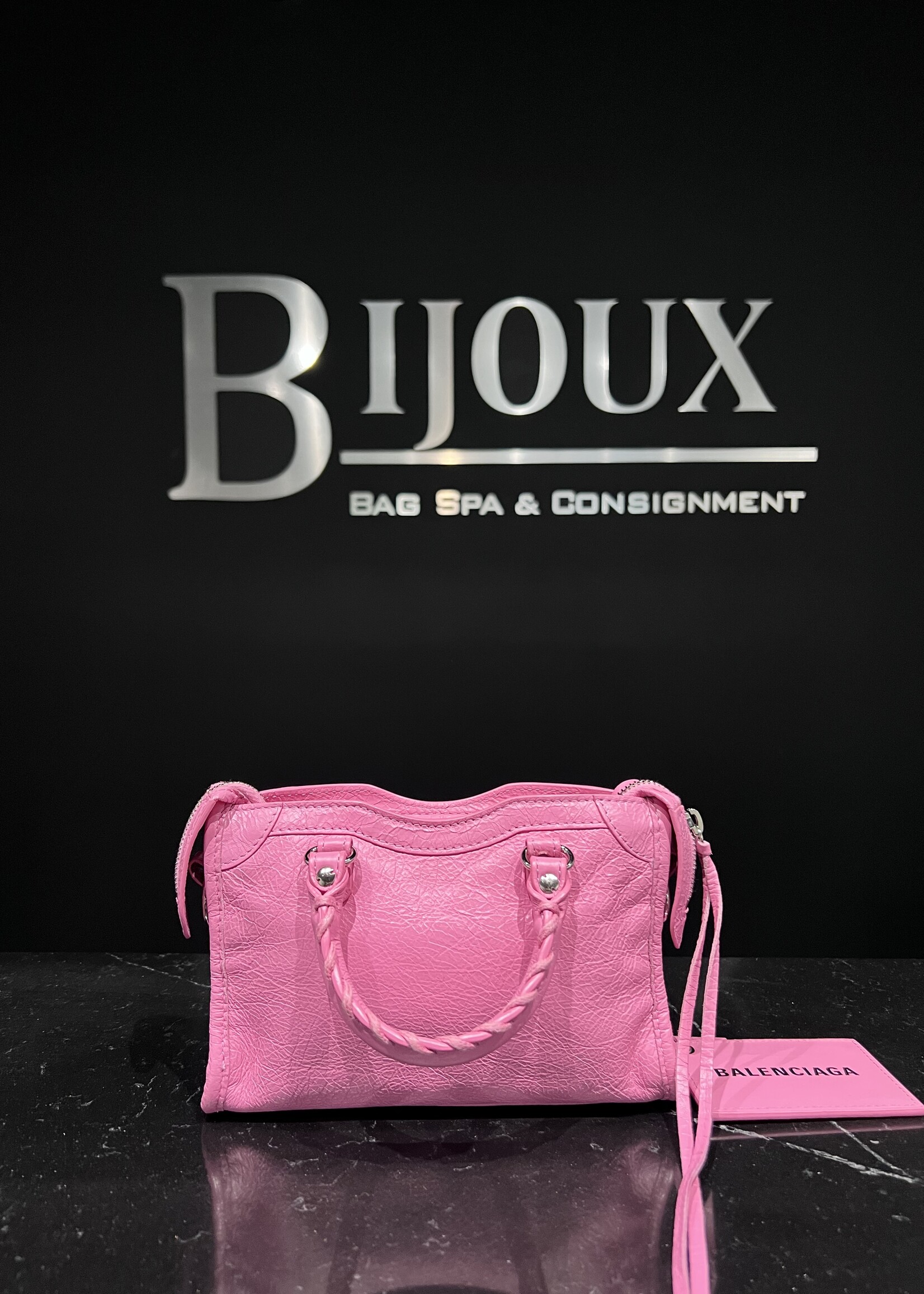 Balenciaga SOLD - Balenciaga Le City Mini Pink