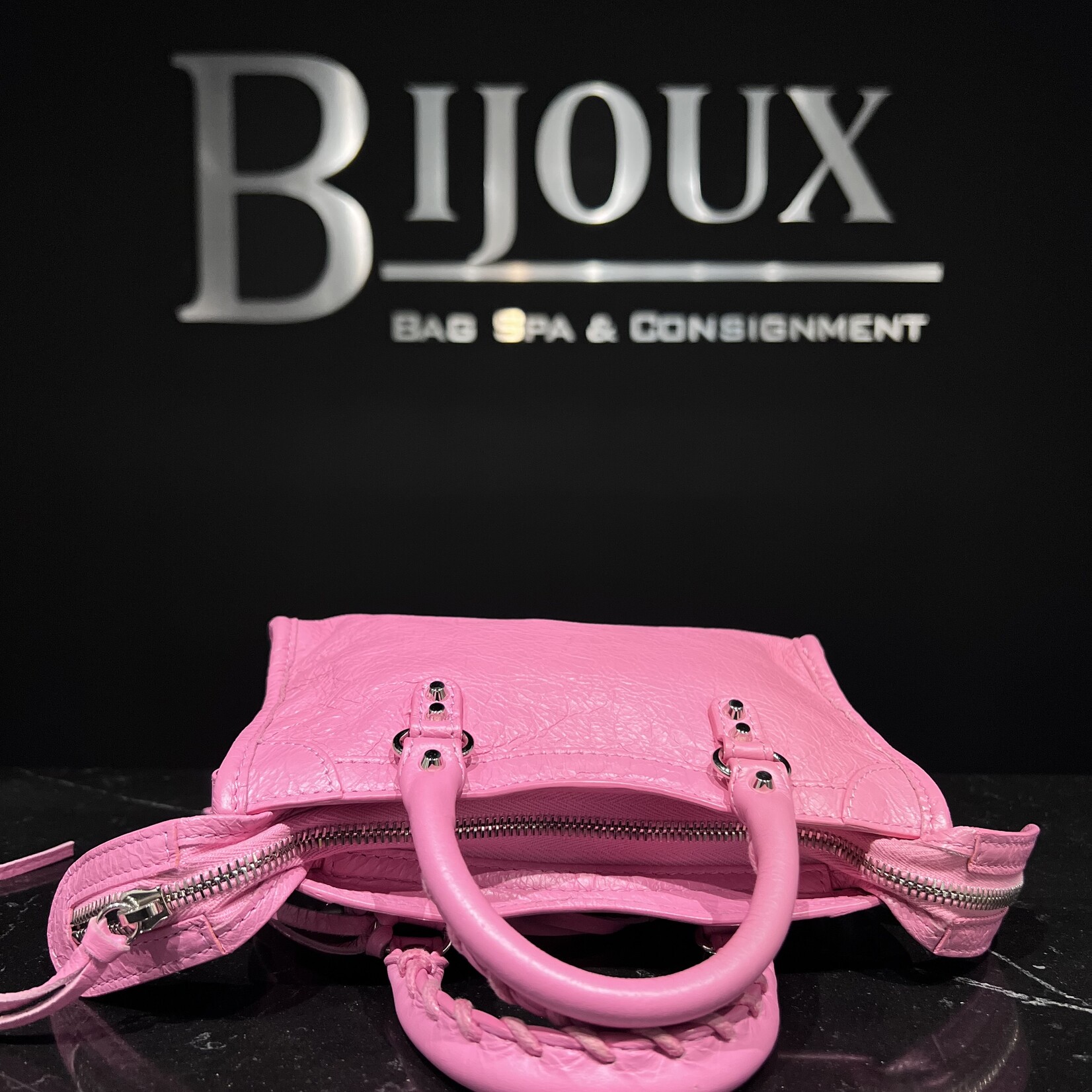 Balenciaga SOLD - Balenciaga Le City Mini Pink
