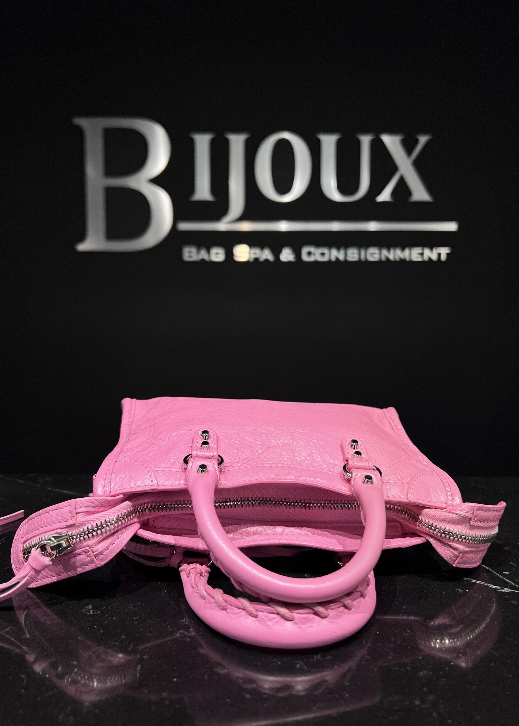 Balenciaga SOLD - Balenciaga Le City Mini Pink