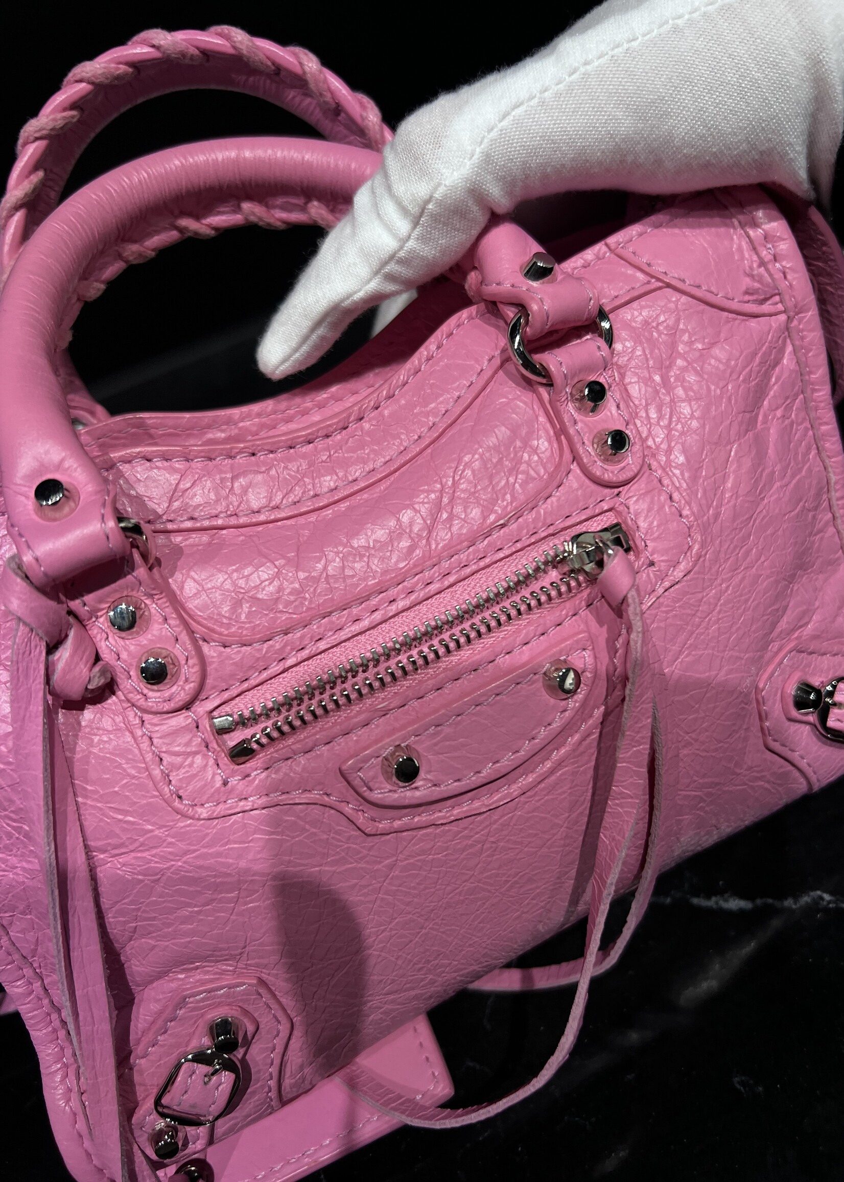 Balenciaga SOLD - Balenciaga Le City Mini Pink