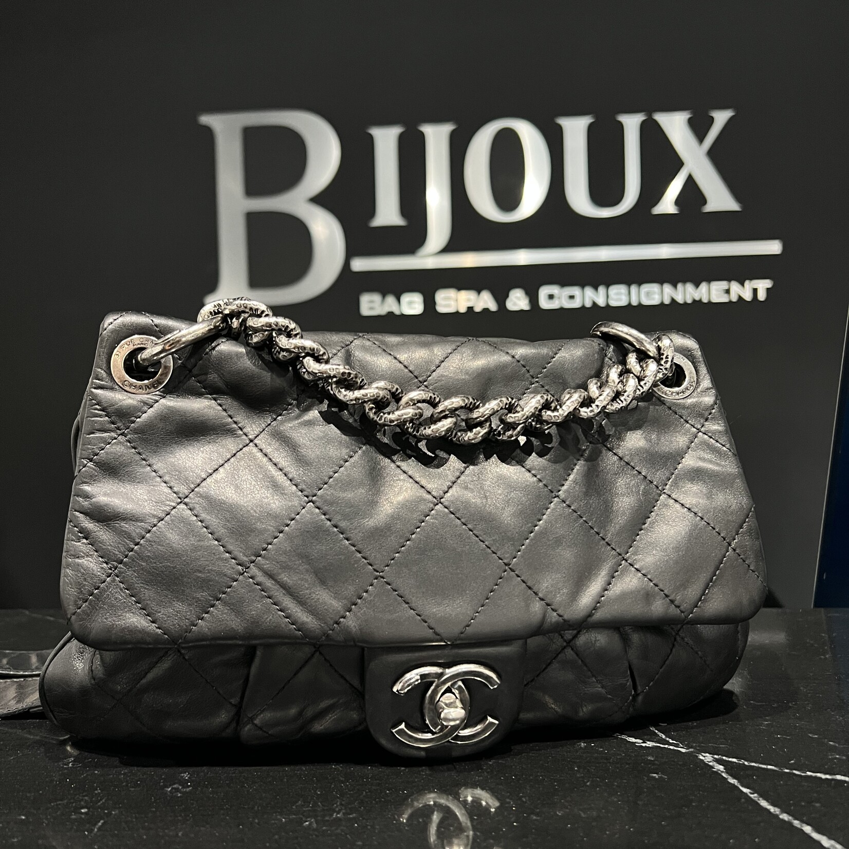 Chanel SOLD- Chanel Pleated Messenger Bag