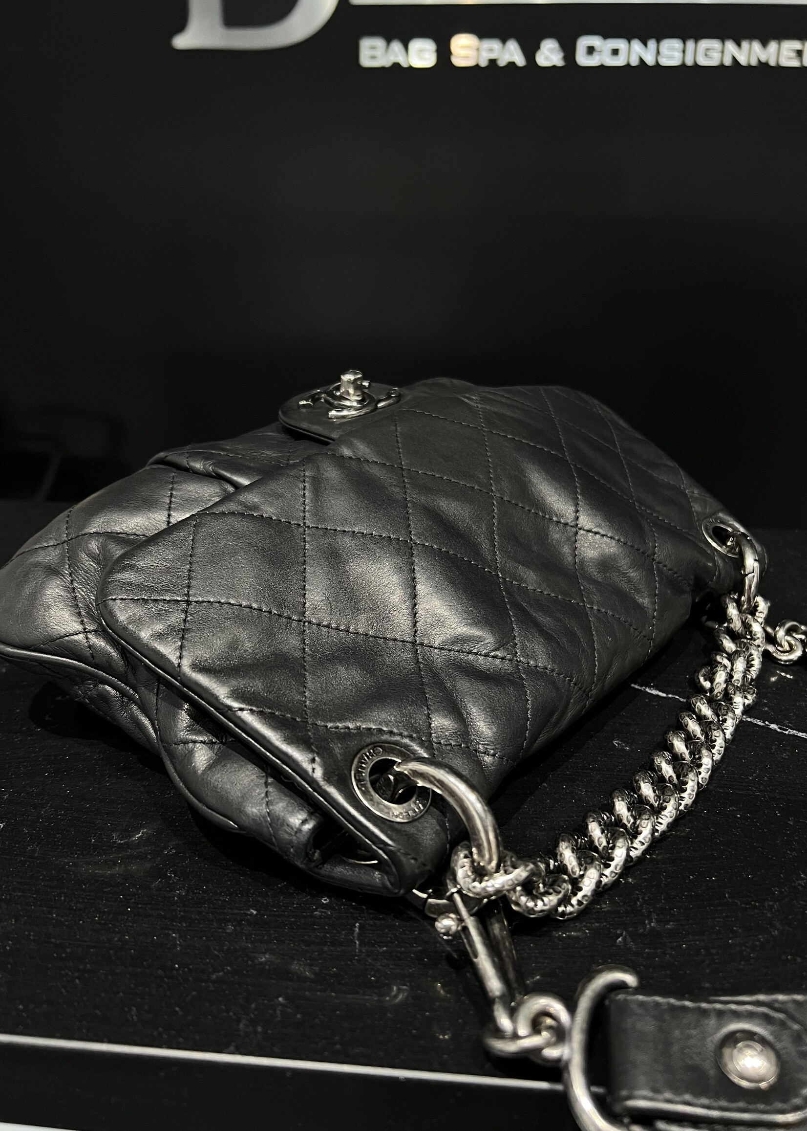 Chanel SOLD- Chanel Pleated Messenger Bag