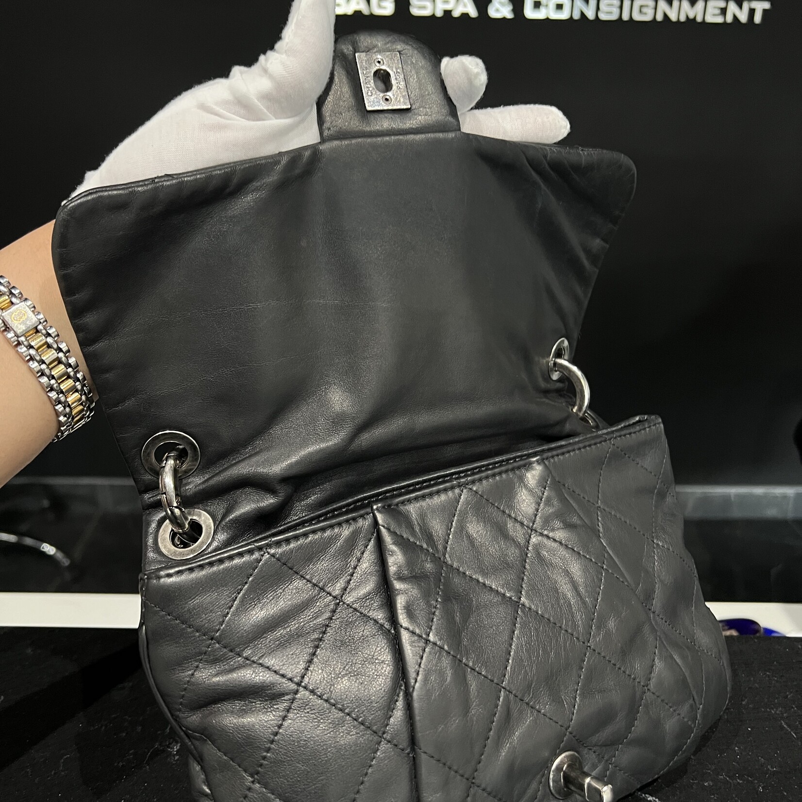 Chanel SOLD- Chanel Pleated Messenger Bag
