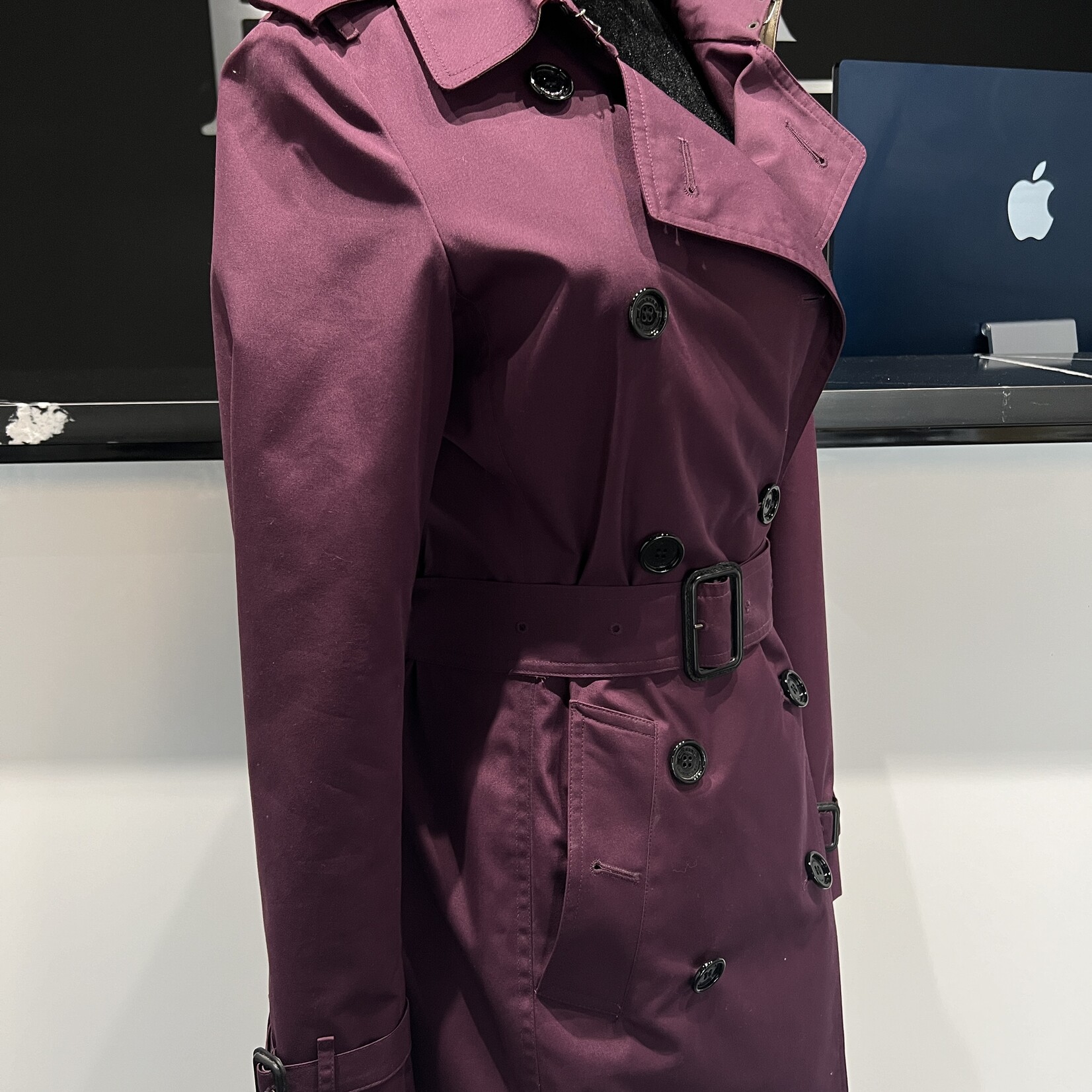 Burberry Burberry Kensington Purple Trench