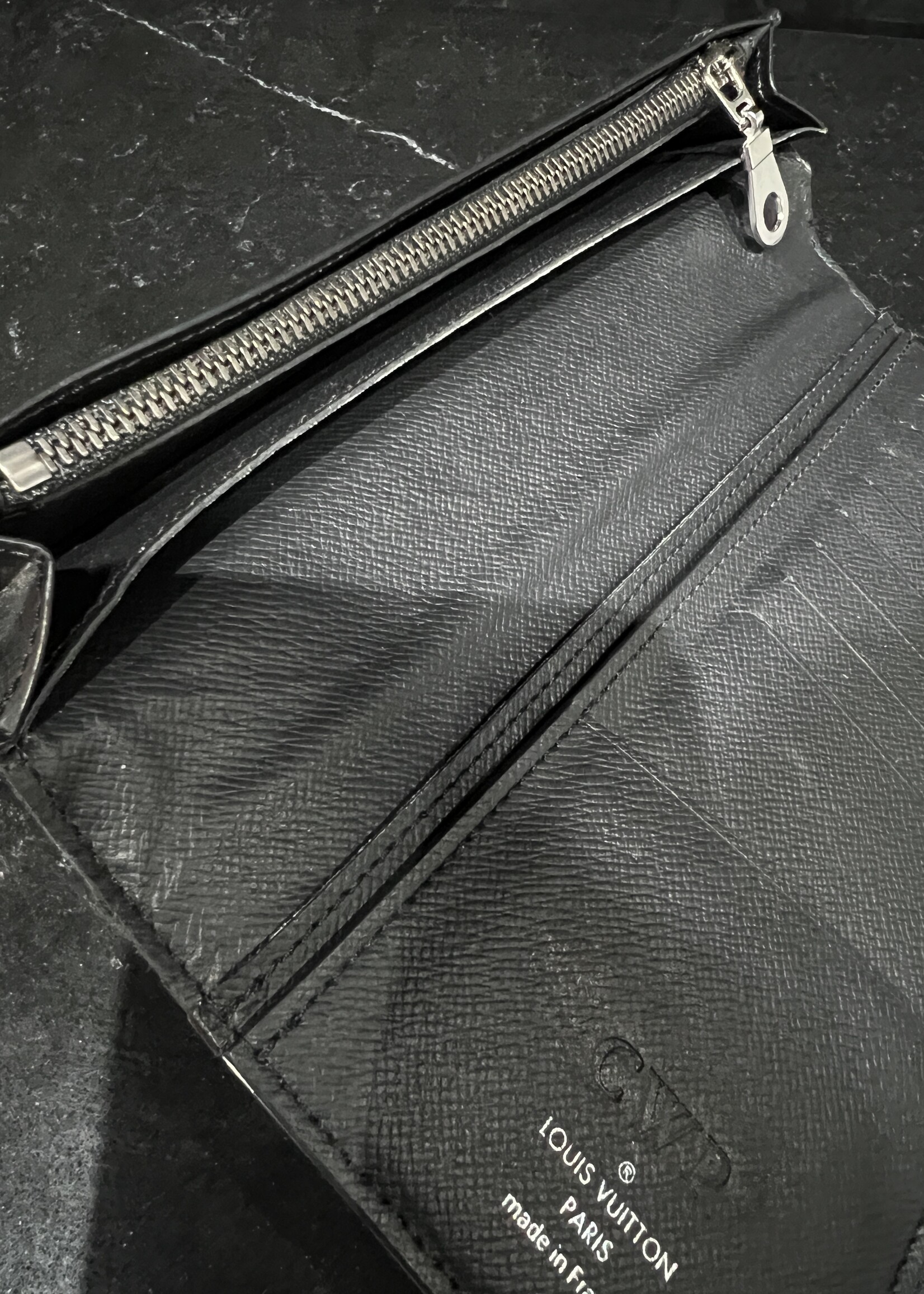 Louis Vuitton SOLD- Louis Vuitton Monogram Graphite Long Wallet
