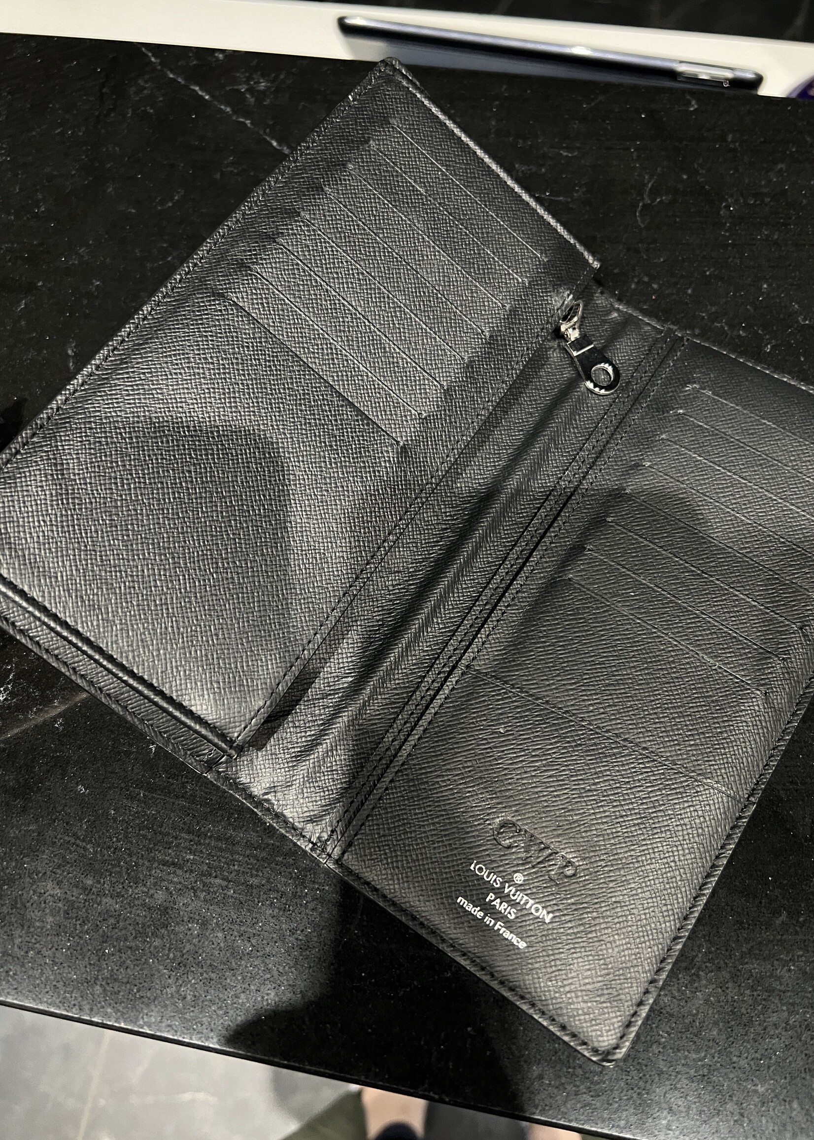 Louis Vuitton SOLD- Louis Vuitton Monogram Graphite Long Wallet