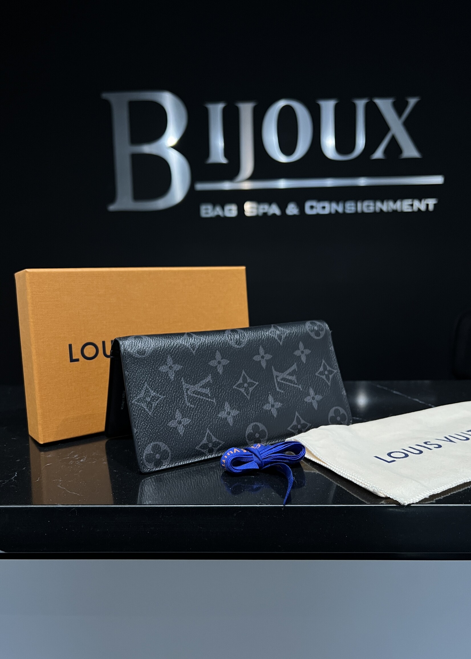 Louis Vuitton SOLD- Louis Vuitton Monogram Graphite Long Wallet