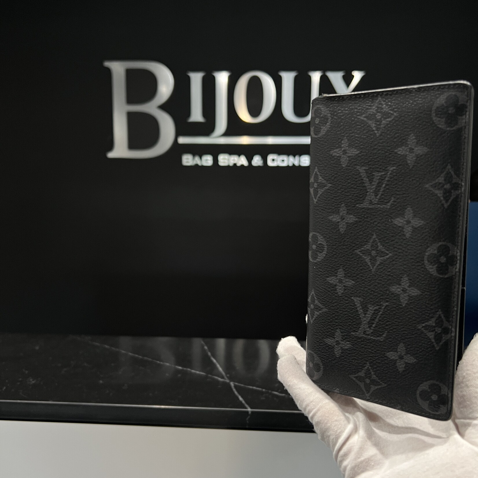 Louis Vuitton SOLD- Louis Vuitton Monogram Graphite Long Wallet