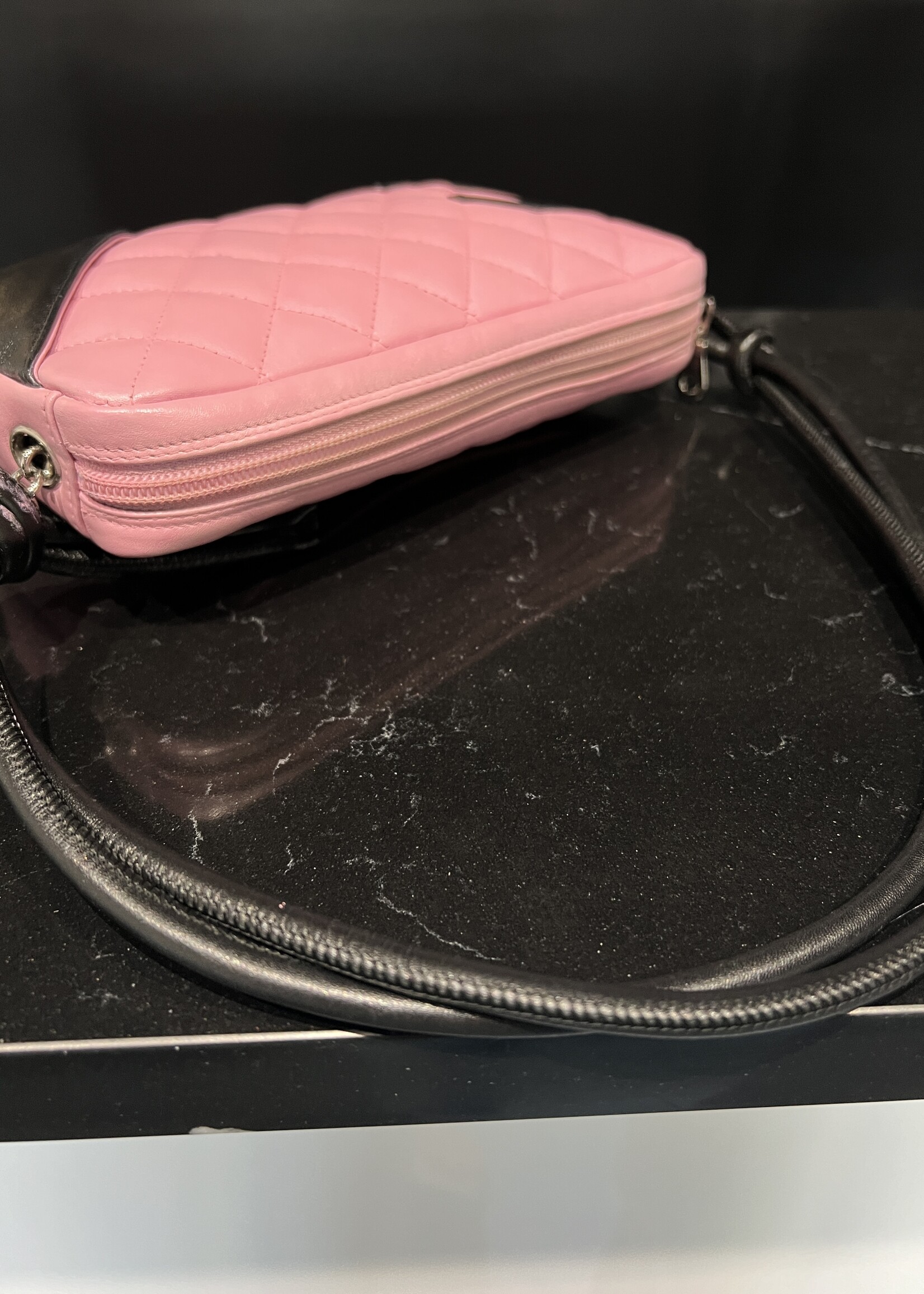 Chanel SOLD- Chanel Pink Cambon Pochette