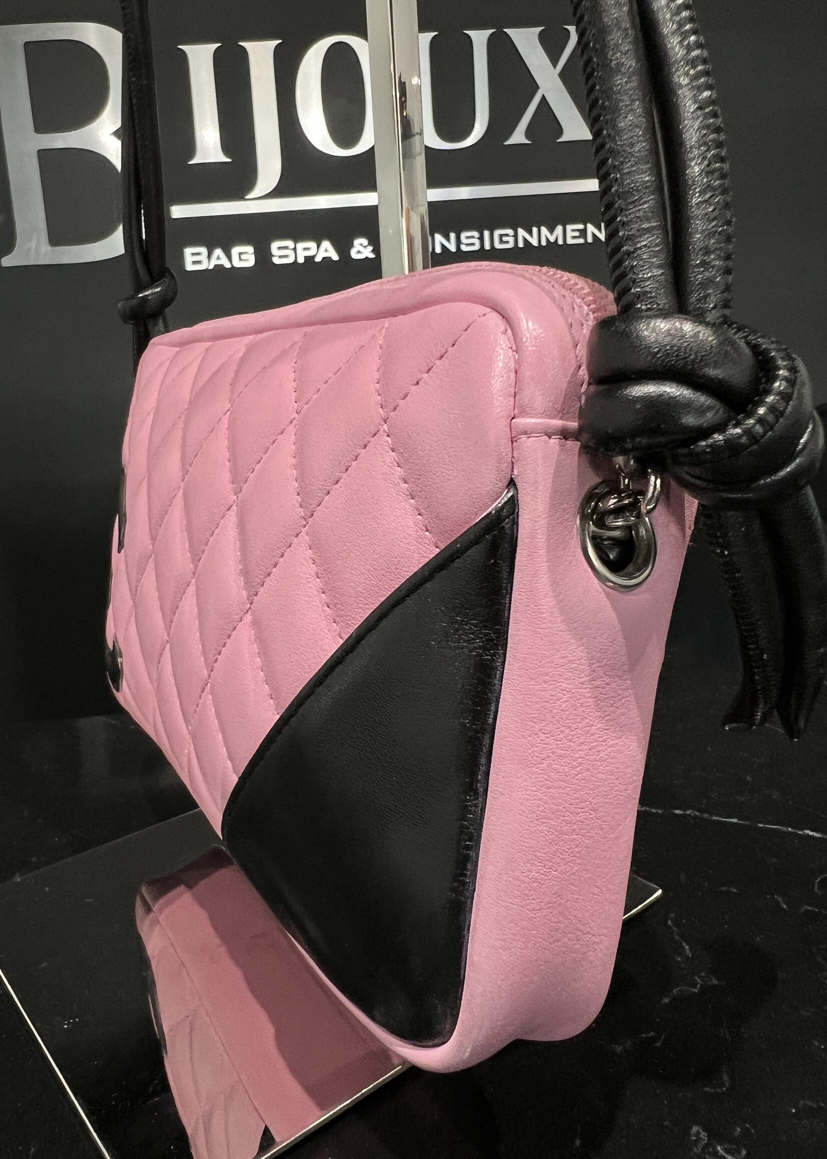 Chanel SOLD- Chanel Pink Cambon Pochette