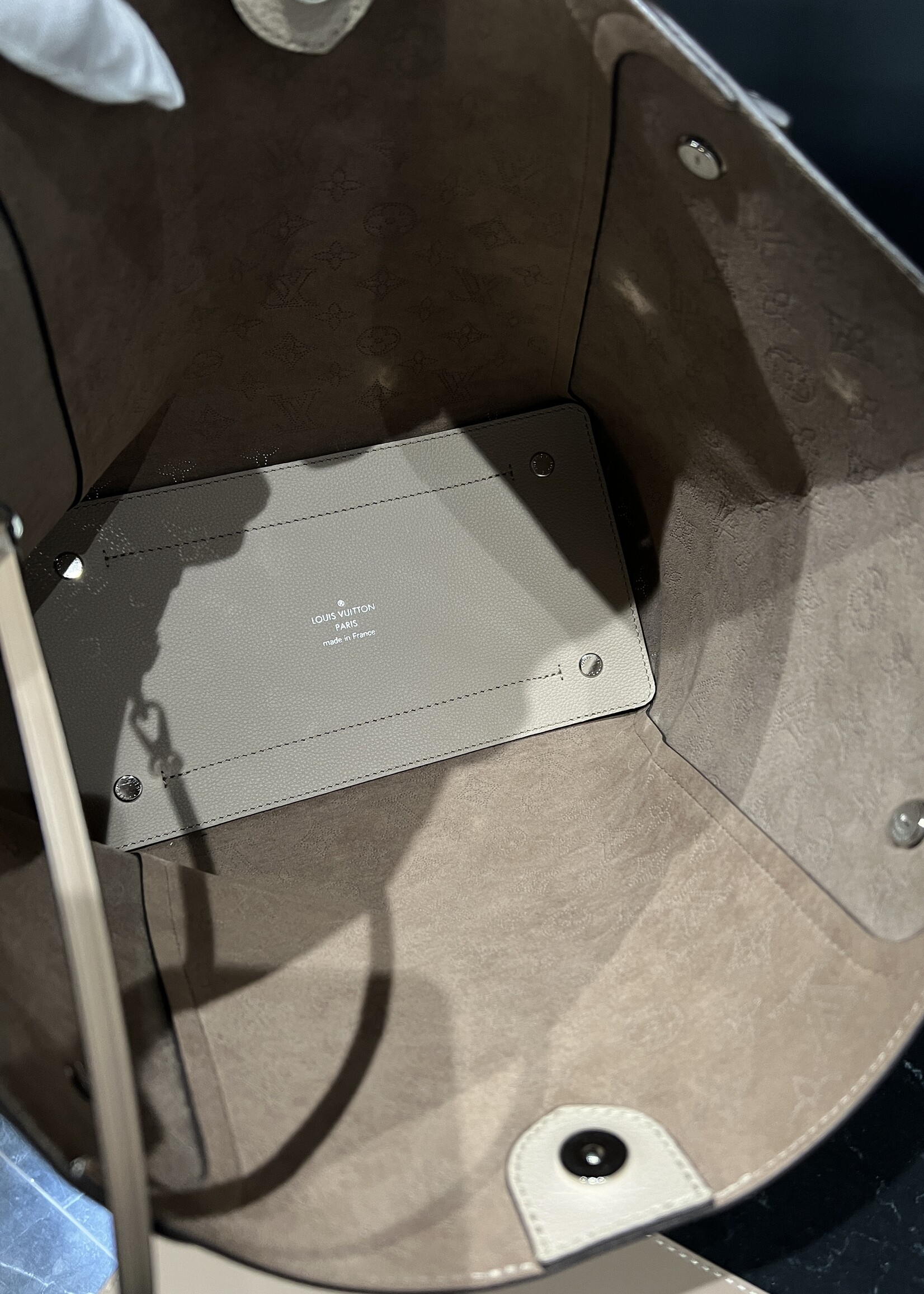 Louis Vuitton SOLD- Louis Vuitton Mahina Hina MM Galet