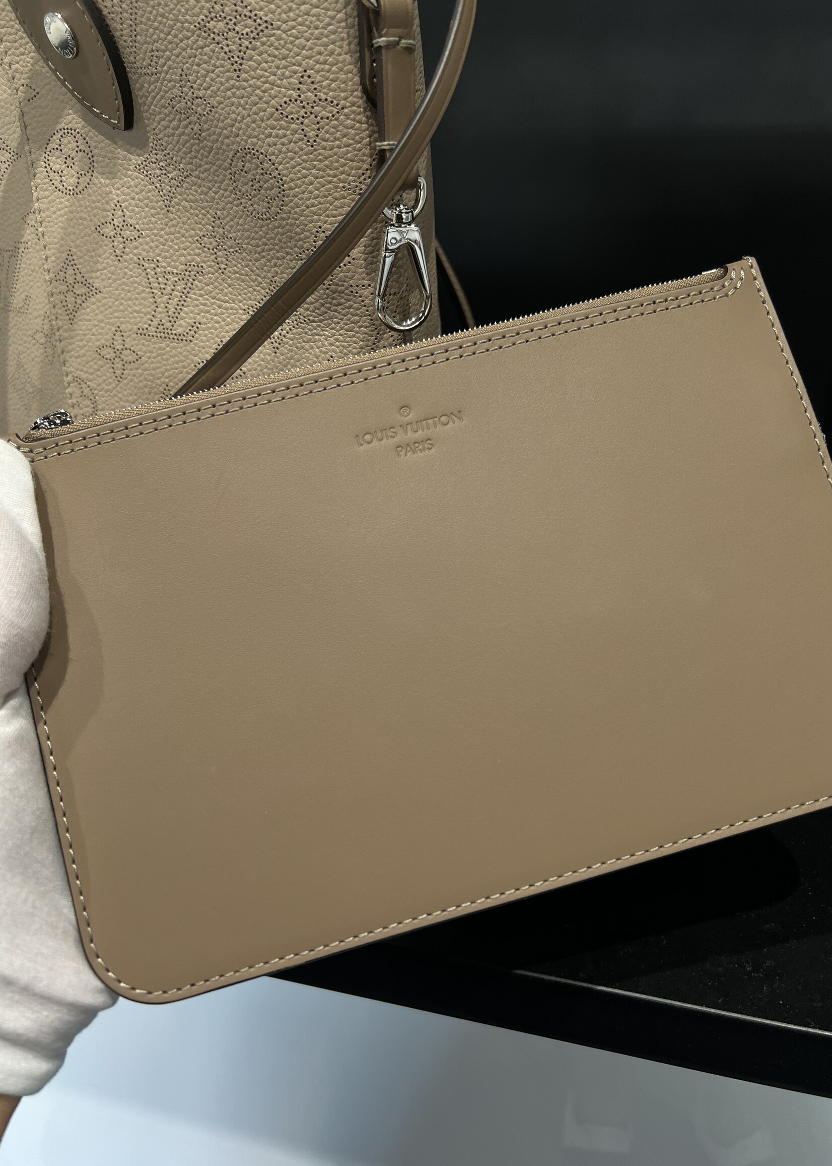 Louis Vuitton SOLD- Louis Vuitton Mahina Hina MM Galet