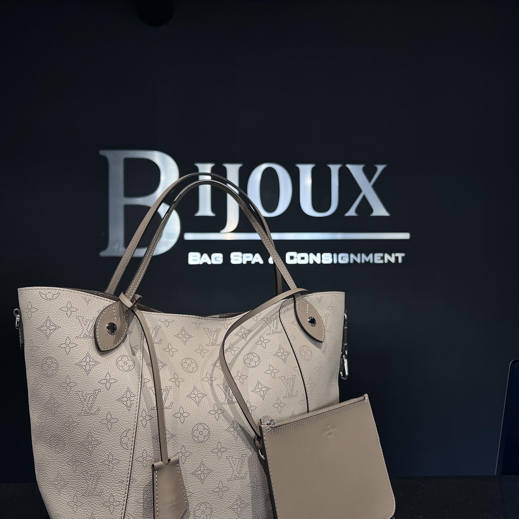 Louis Vuitton SOLD- Louis Vuitton Mahina Hina MM Galet