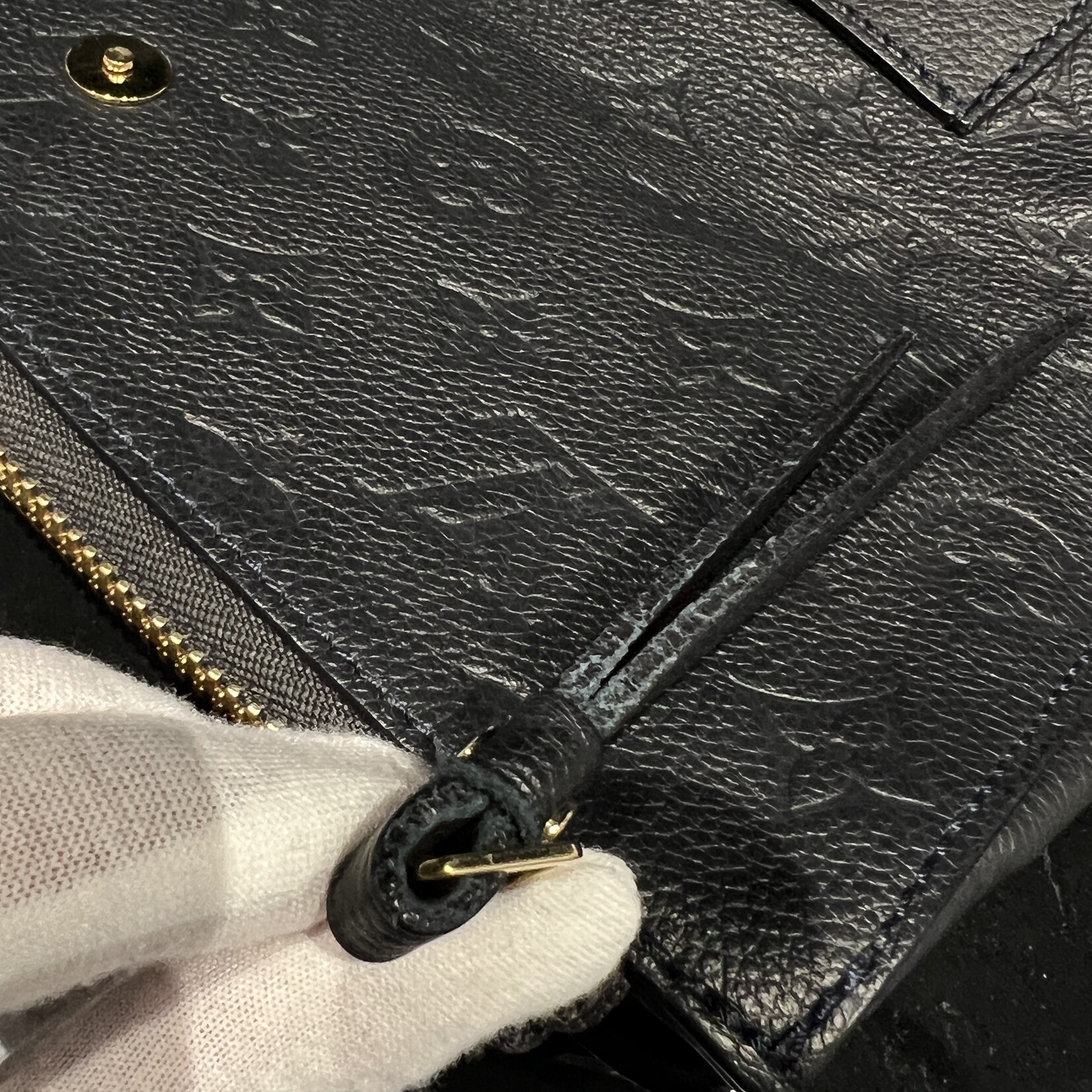 Louis Vuitton SOLD- Louis Vuitton Petillante Navy Clutch