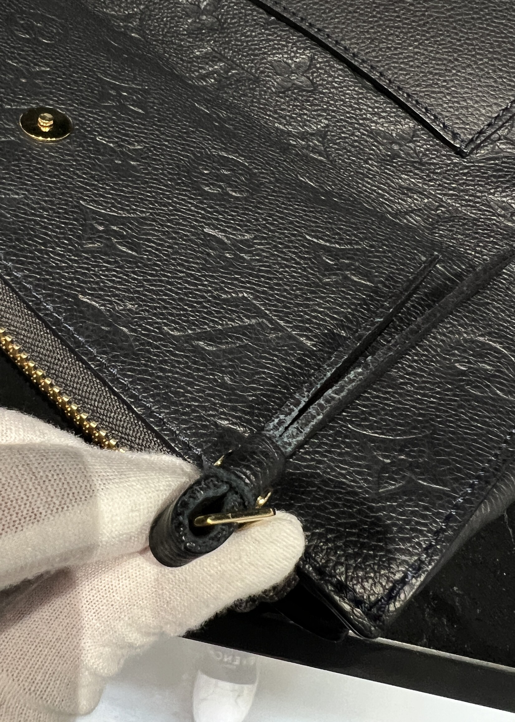 Louis Vuitton SOLD- Louis Vuitton Petillante Navy Clutch