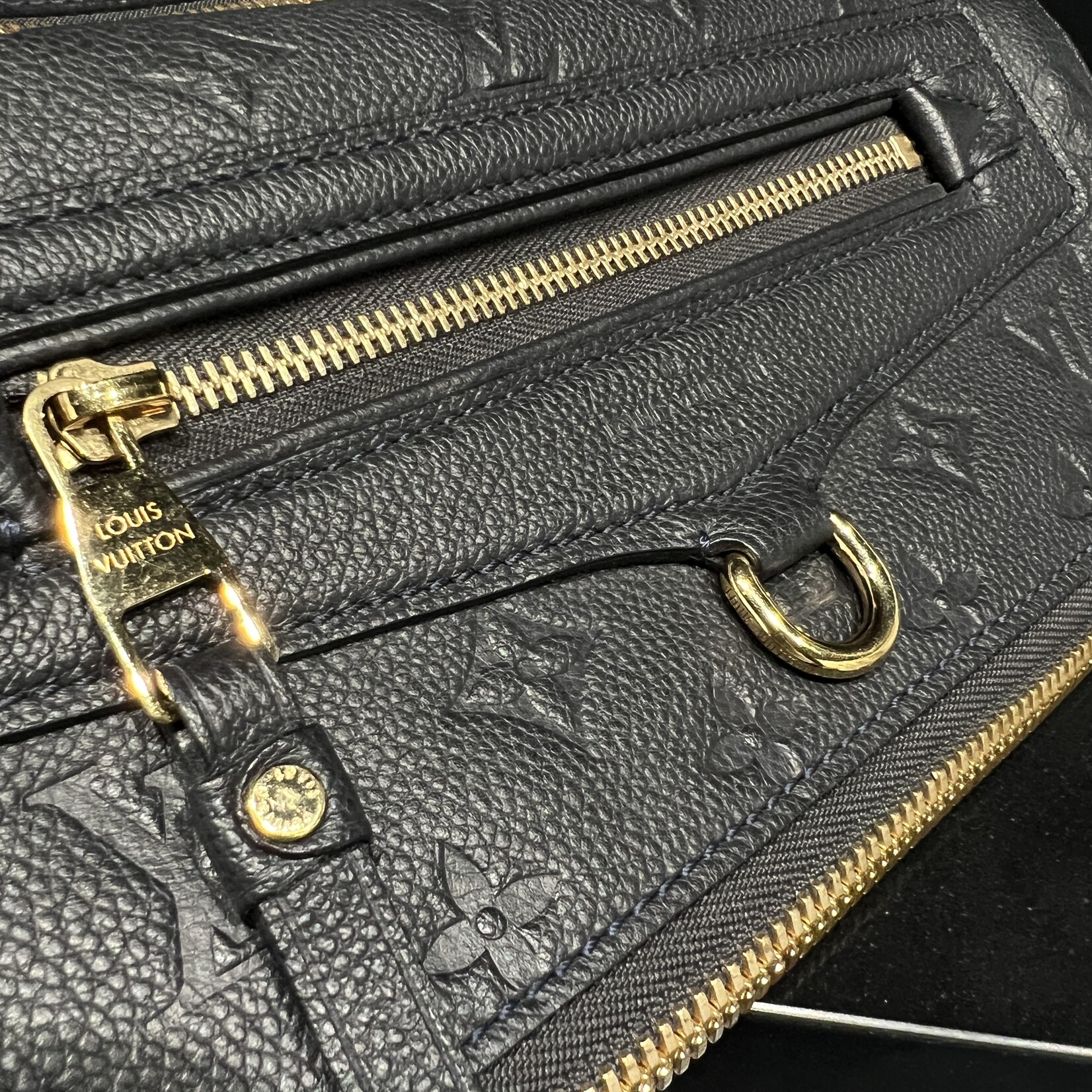 Louis Vuitton SOLD- Louis Vuitton Petillante Navy Clutch