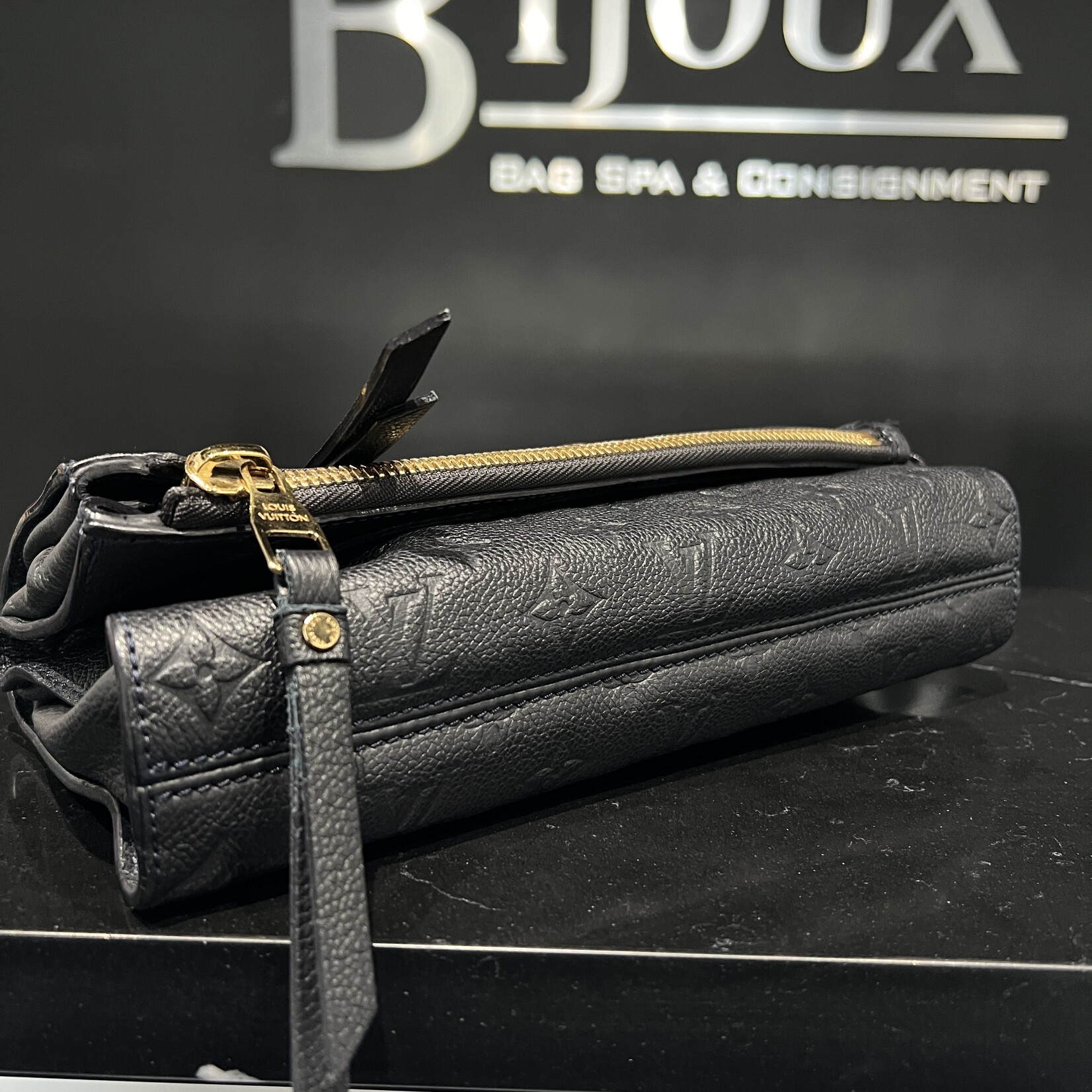 Louis Vuitton SOLD- Louis Vuitton Petillante Navy Clutch
