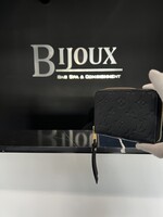 Louis Vuitton SOLD - Louis Vuitton Navy Secret Compact Wallet
