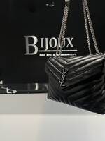 Saint Laurent SOLD - Saint Laurent Medium Black Lou Lou SHW