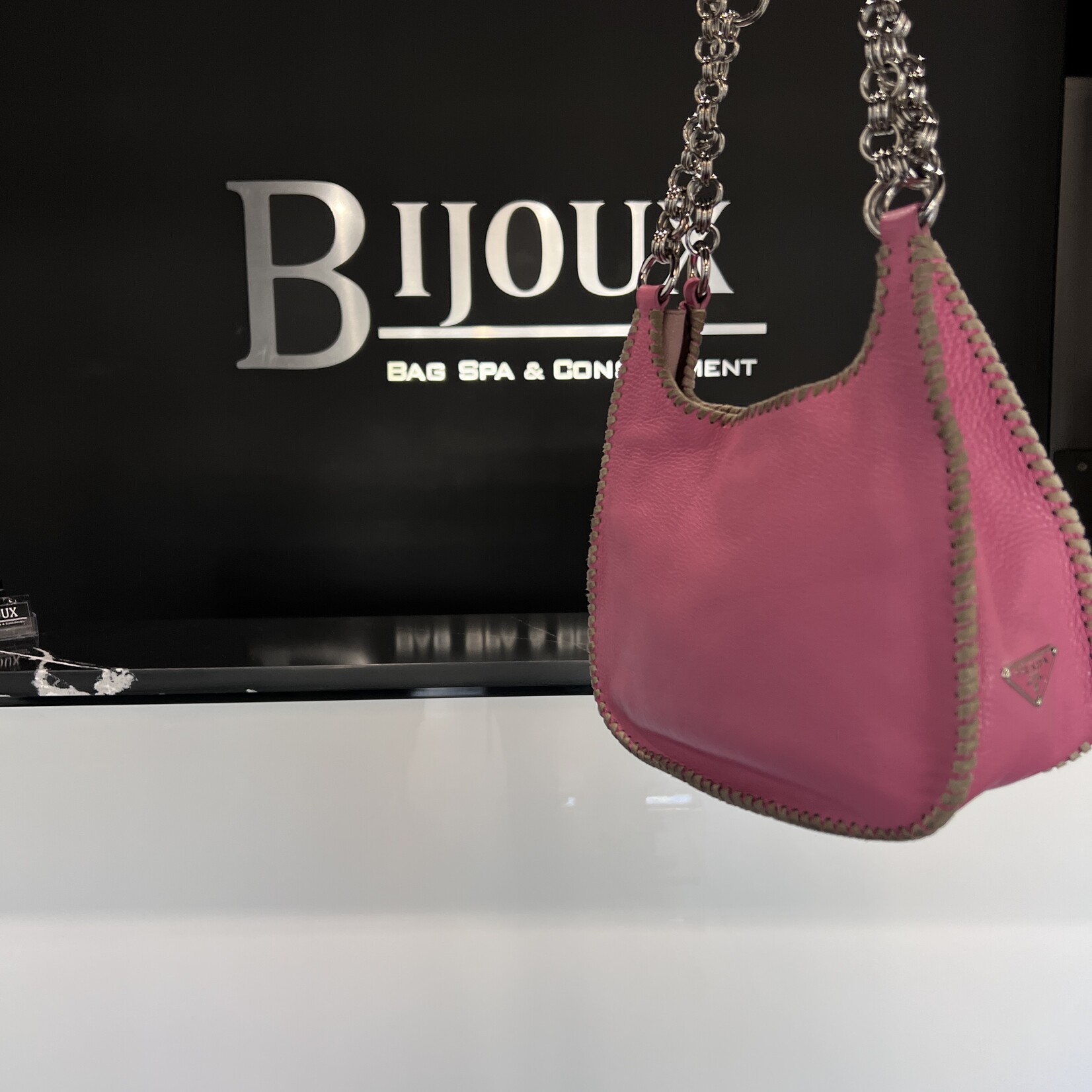 Prada SOLD - Prada Leather Pink Bag