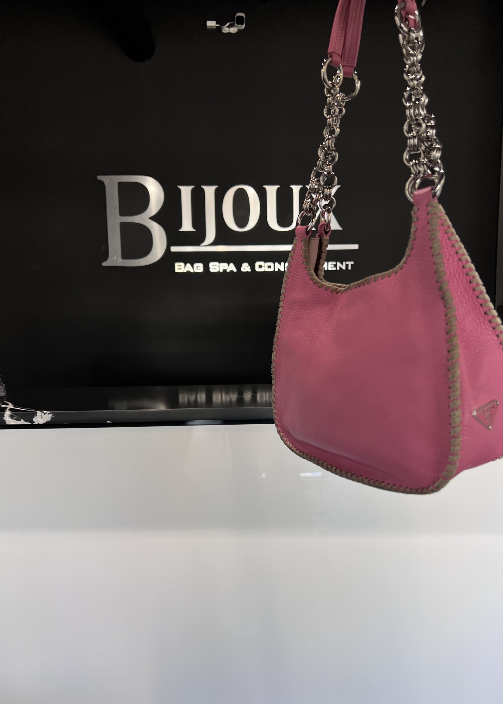 Prada SOLD - Prada Leather Pink Bag