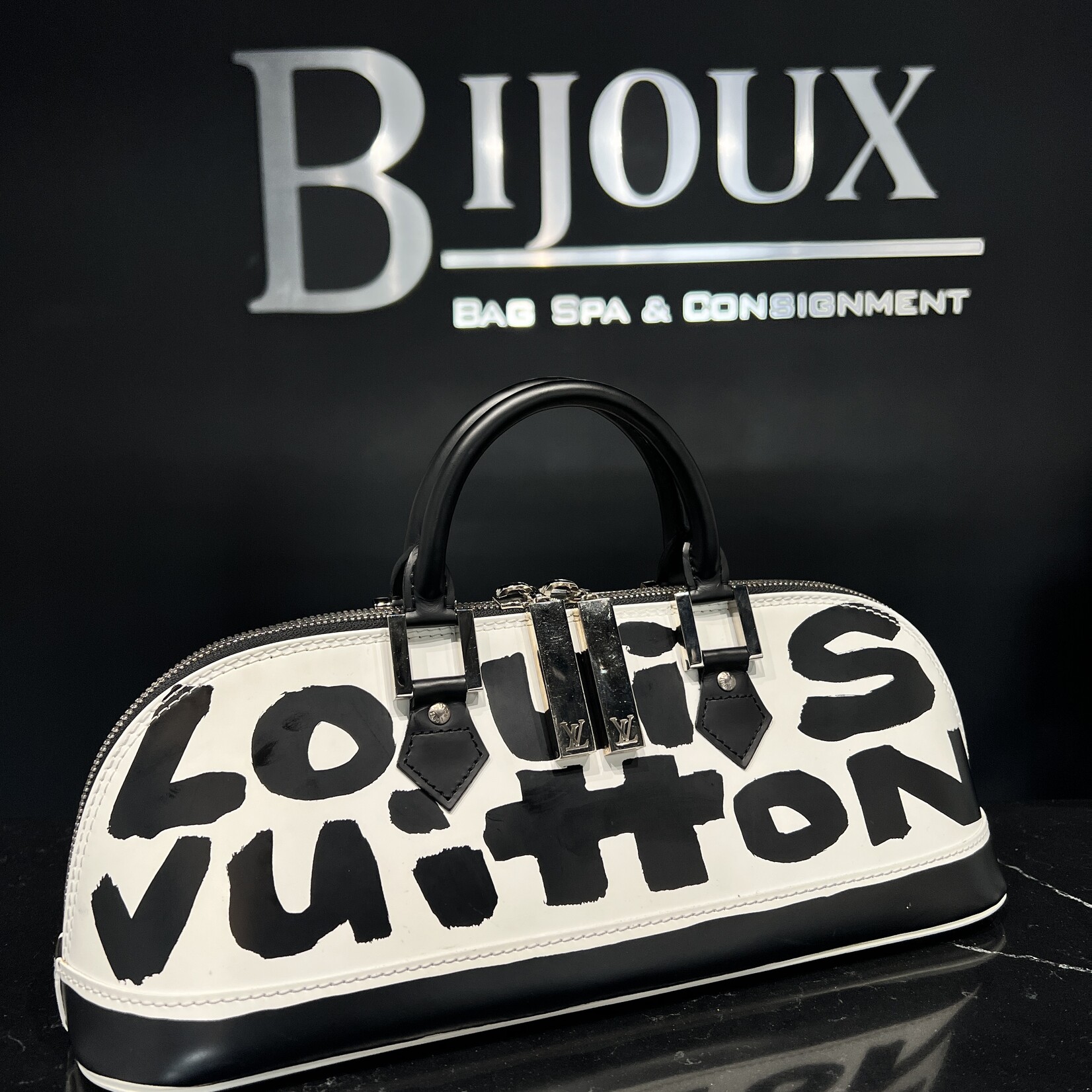Louis Vuitton Louis Vuitton Graffiti Handbag