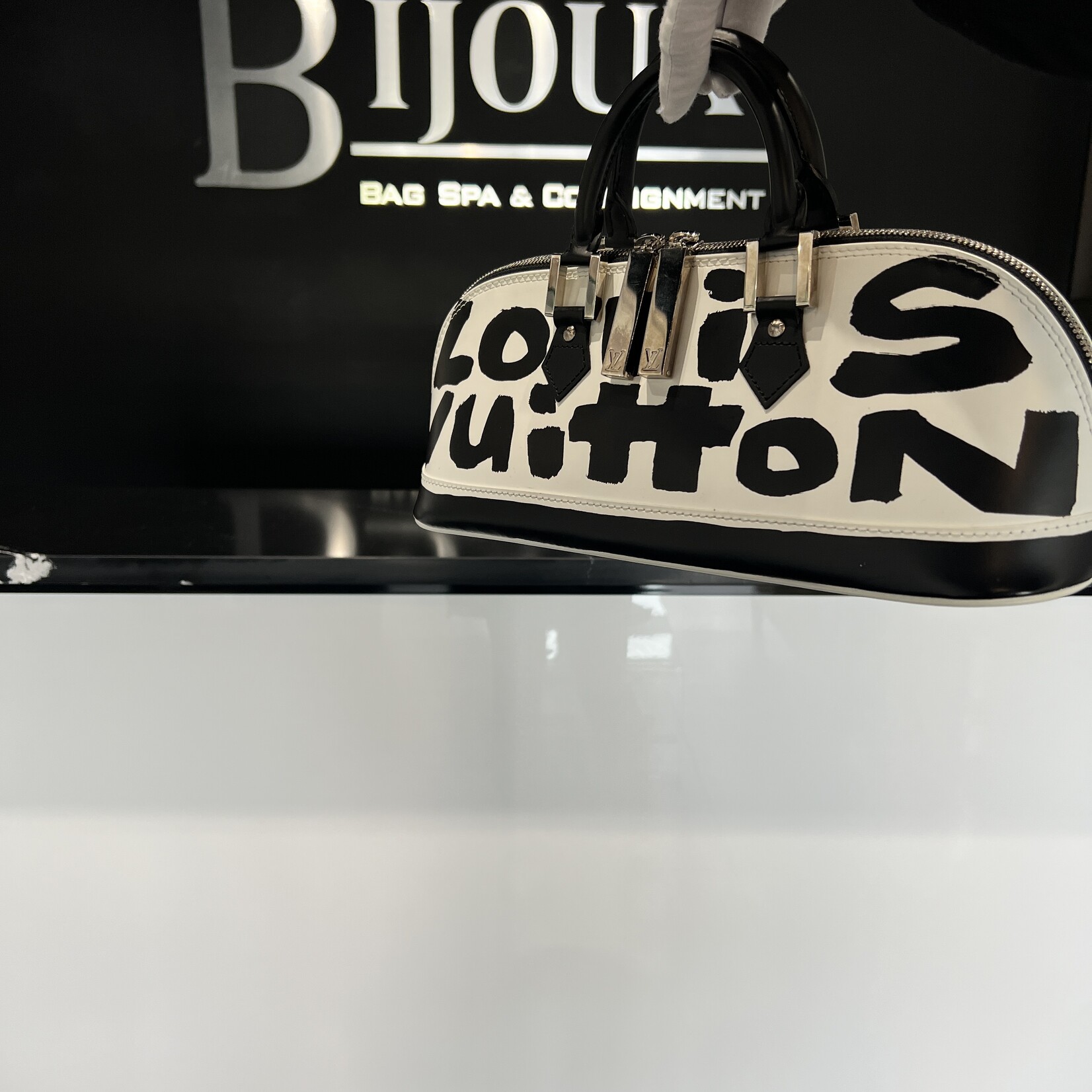 Louis Vuitton Louis Vuitton Graffiti Handbag