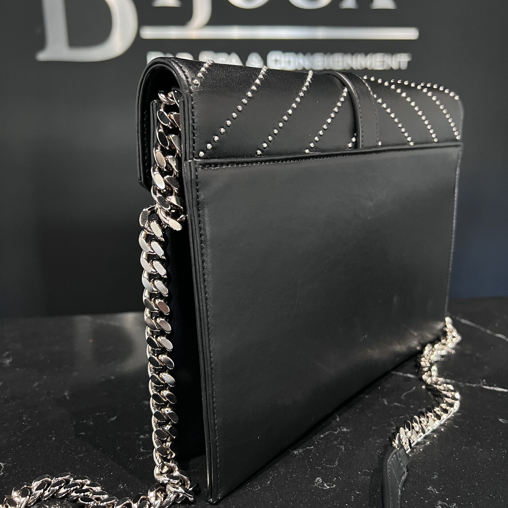 Saint Laurent SOLD- Saint Laurent Studded Envelope