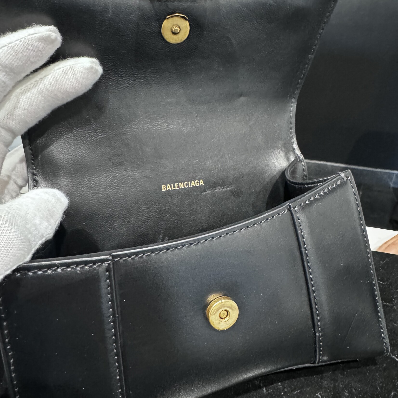 Balenciaga SOLD- Balenciaga XS Black Hourglass