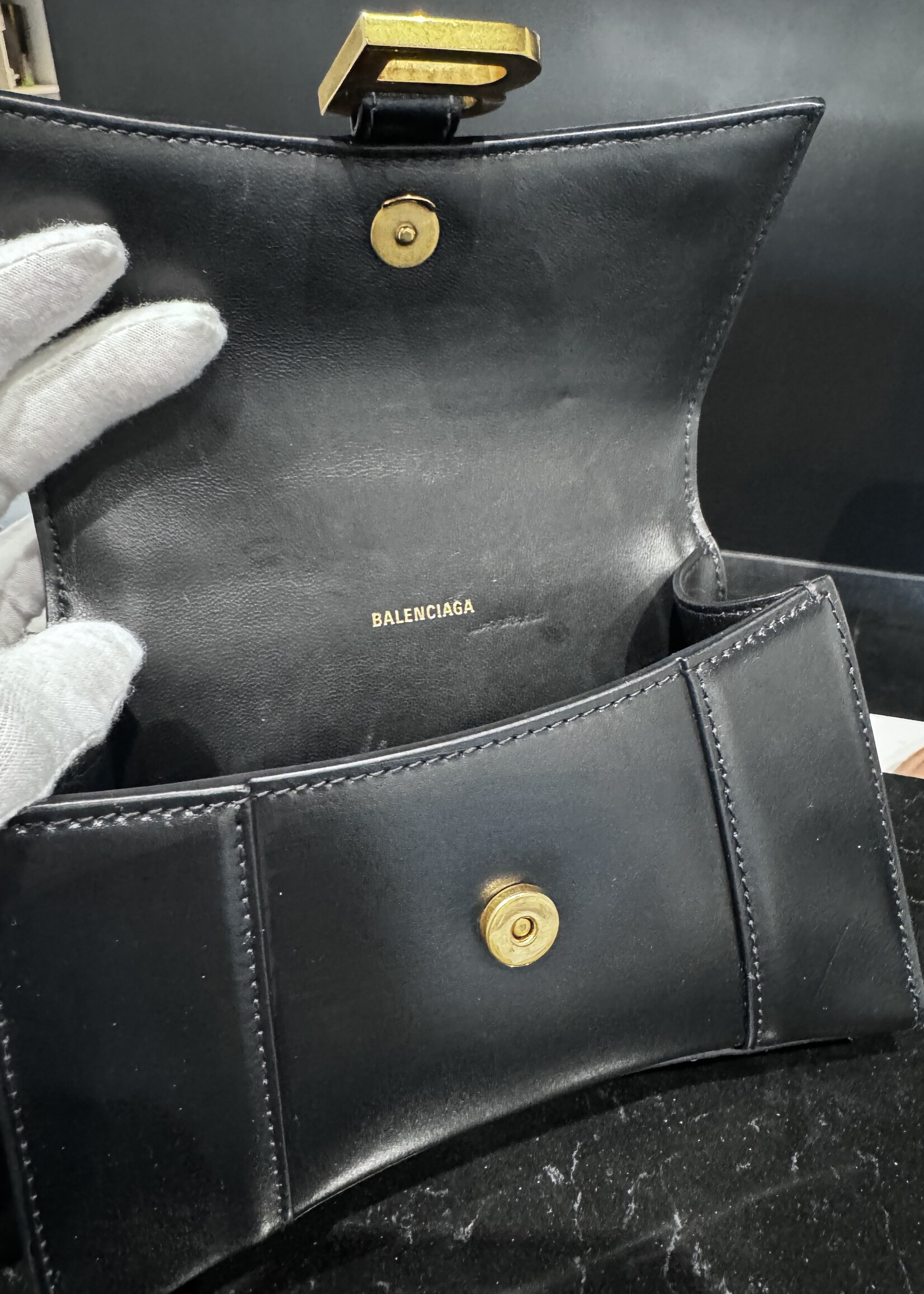 Balenciaga SOLD- Balenciaga XS Black Hourglass