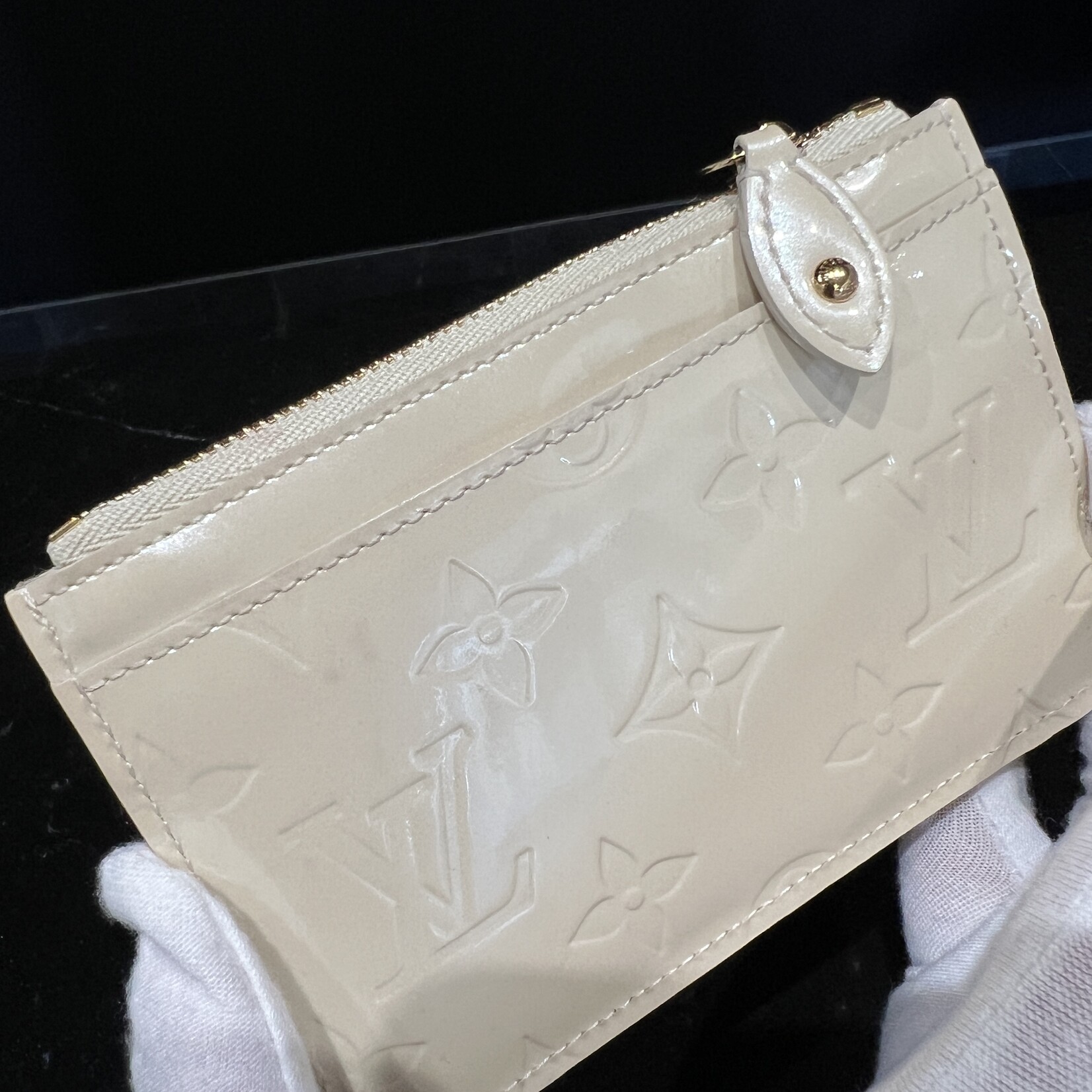 Louis Vuitton SOLD - Louis Vuitton Patent Coin Pouch