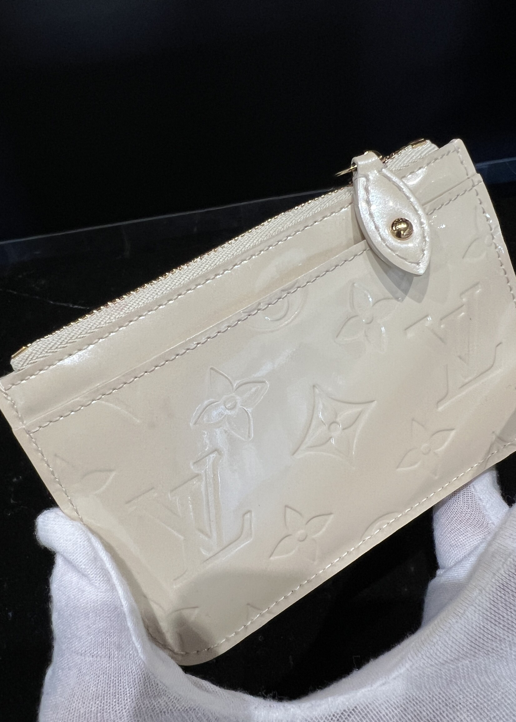 Louis Vuitton SOLD - Louis Vuitton Patent Coin Pouch
