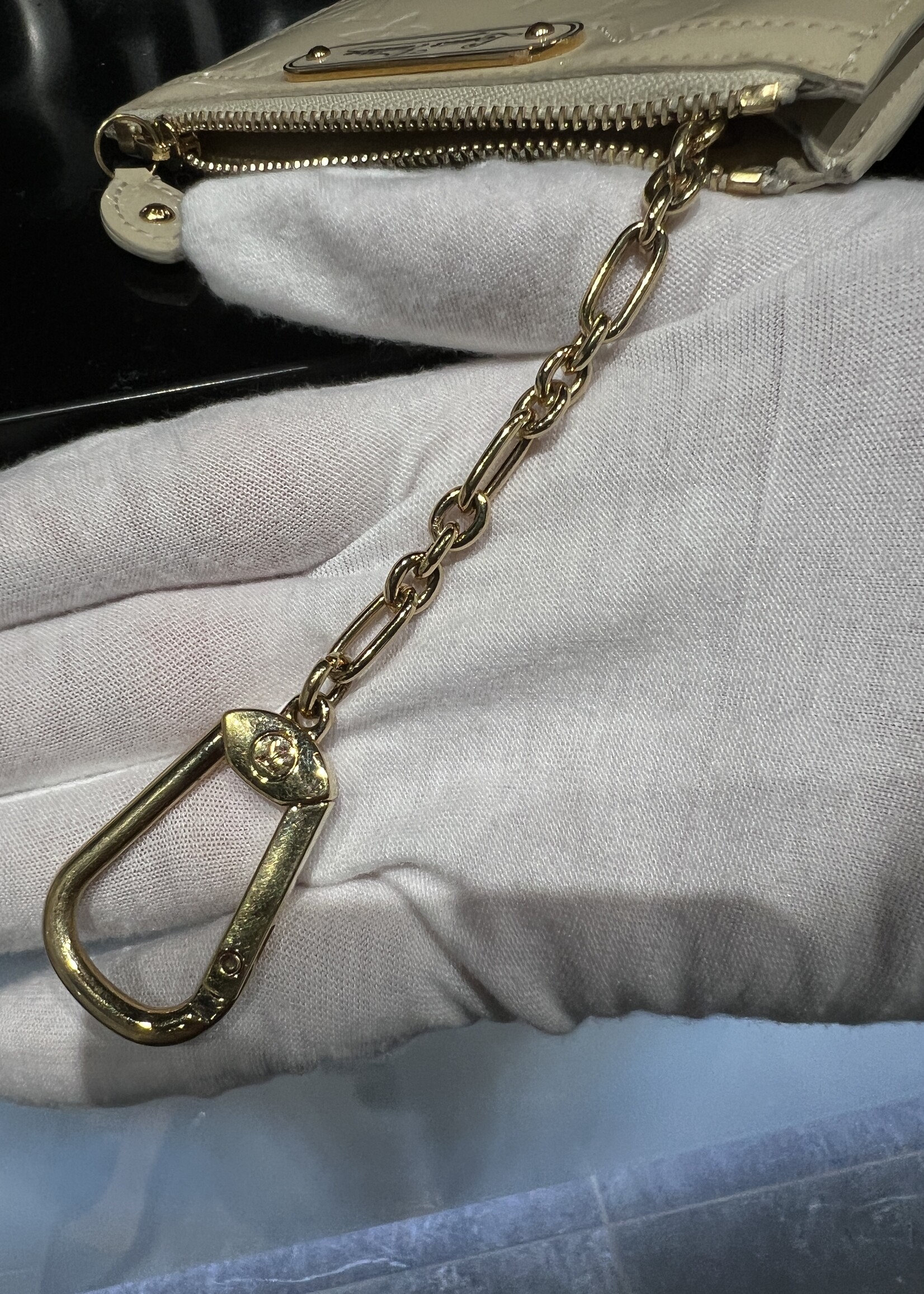 Louis Vuitton SOLD - Louis Vuitton Patent Coin Pouch