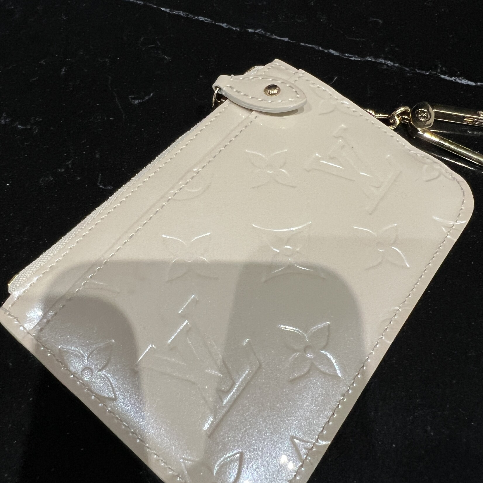 Louis Vuitton SOLD - Louis Vuitton Patent Coin Pouch