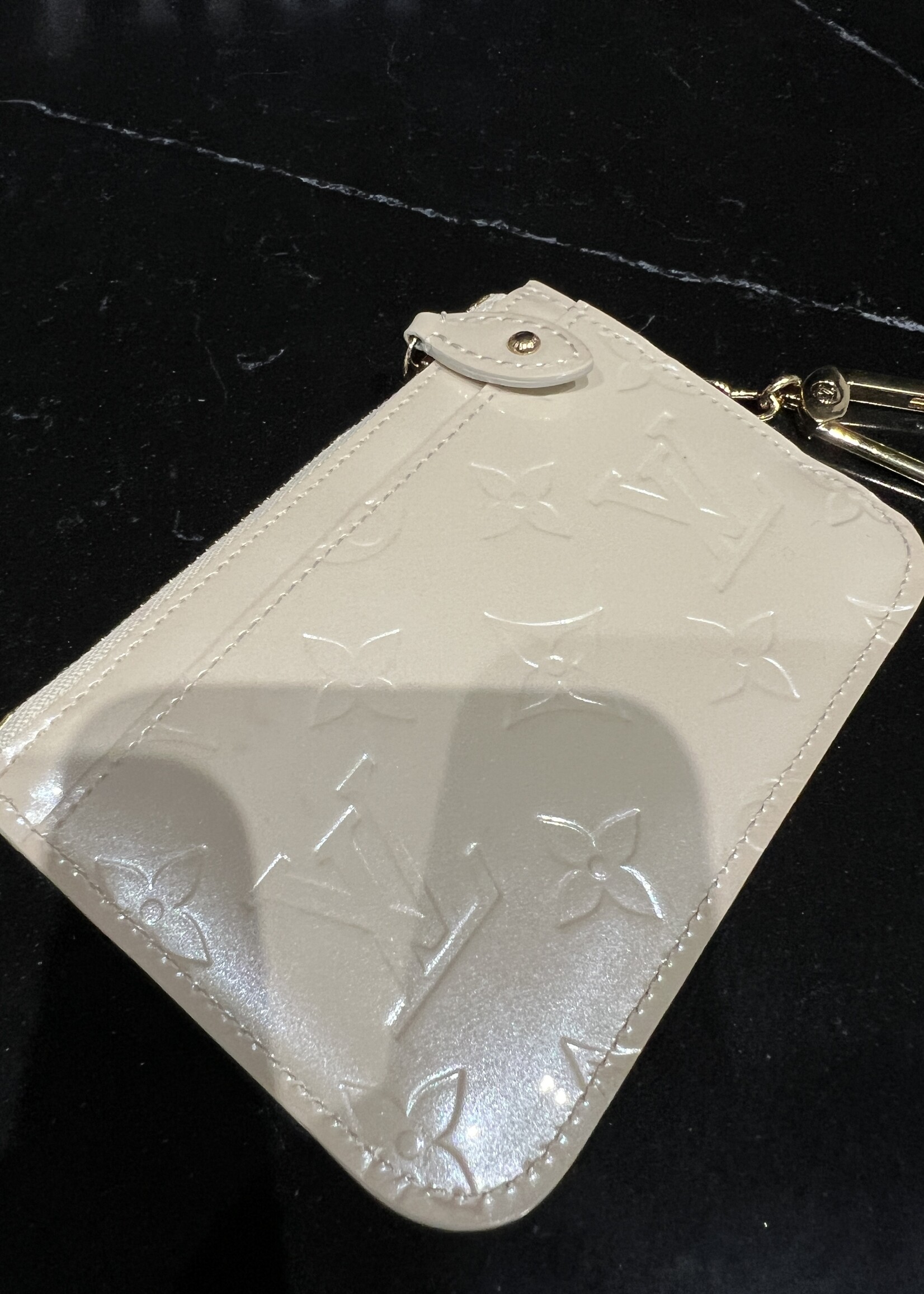 Louis Vuitton SOLD - Louis Vuitton Patent Coin Pouch