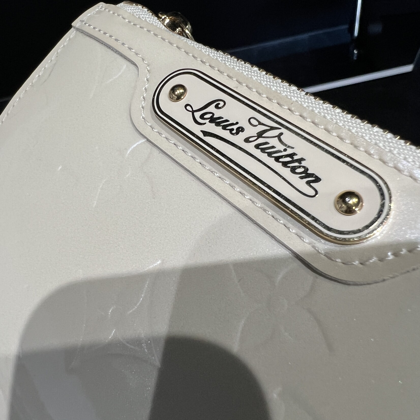 Louis Vuitton SOLD - Louis Vuitton Patent Coin Pouch