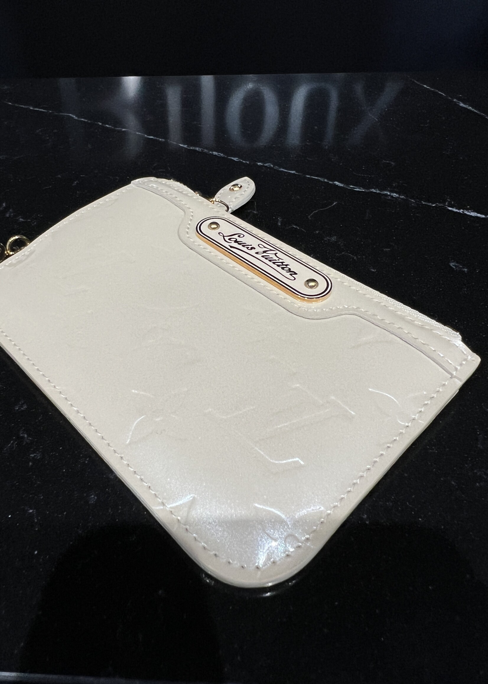 Louis Vuitton SOLD - Louis Vuitton Patent Coin Pouch