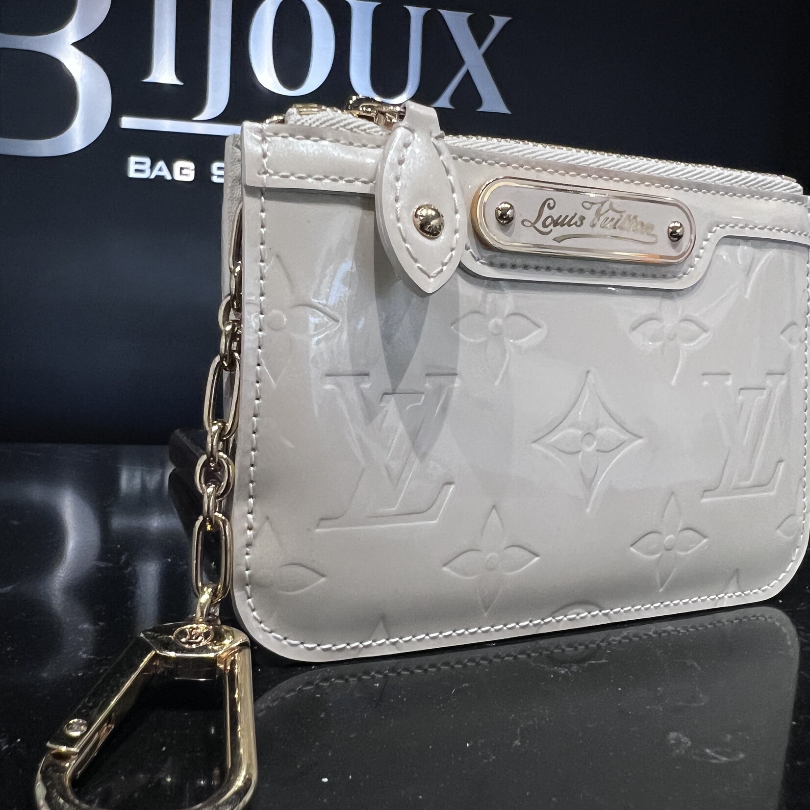 Louis Vuitton SOLD - Louis Vuitton Patent Coin Pouch
