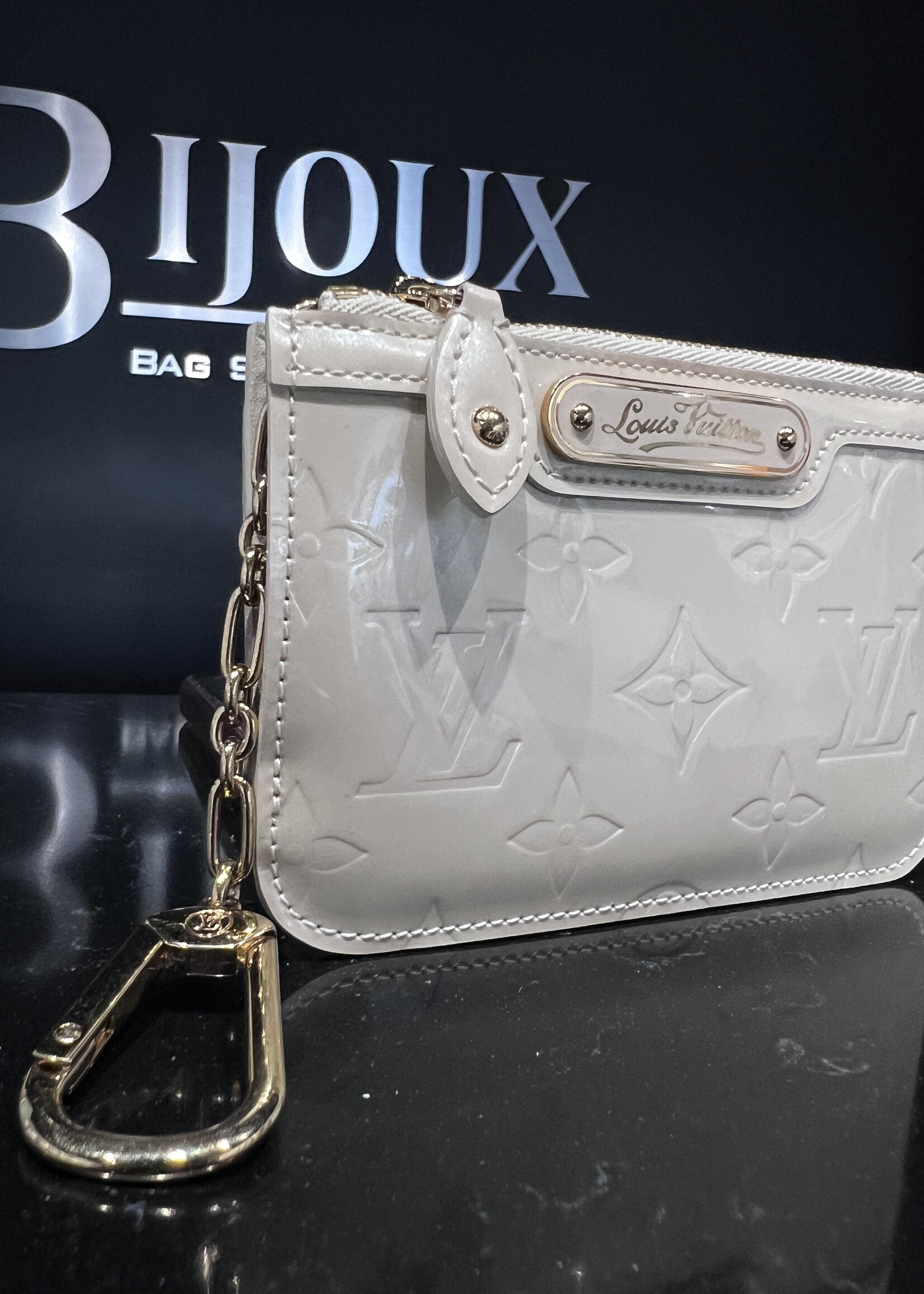 Louis Vuitton SOLD - Louis Vuitton Patent Coin Pouch