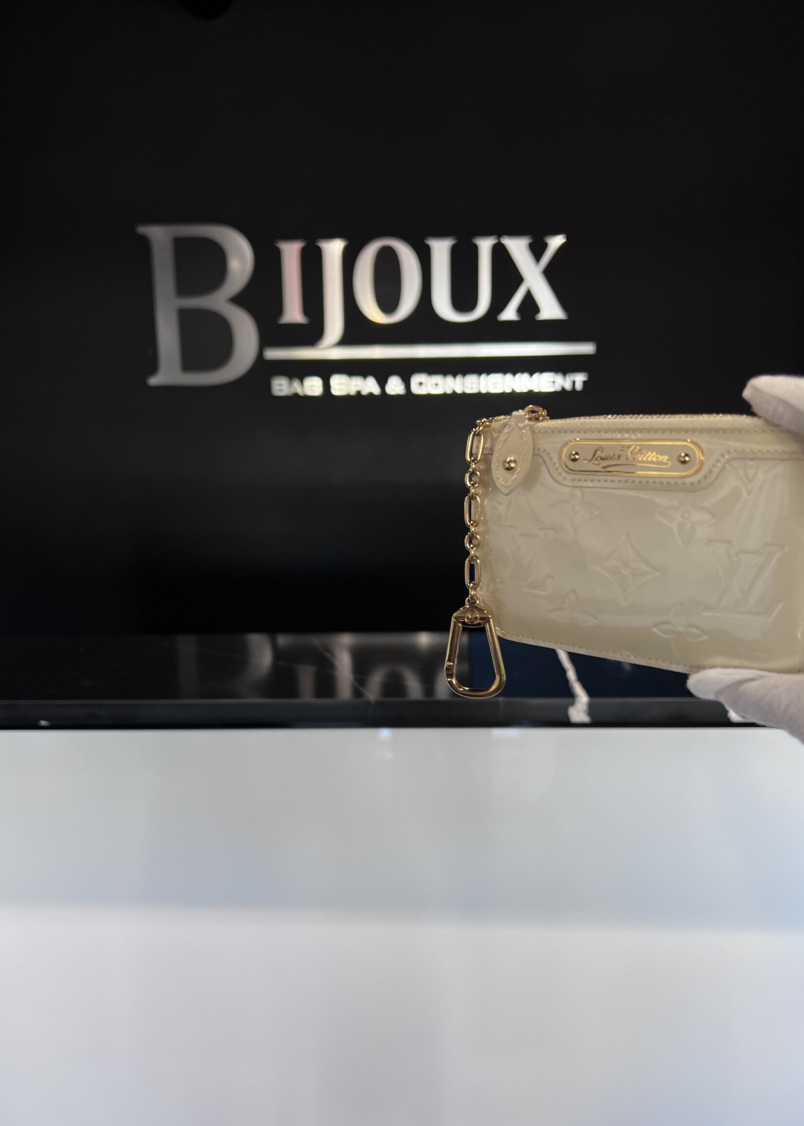 Louis Vuitton SOLD - Louis Vuitton Patent Coin Pouch