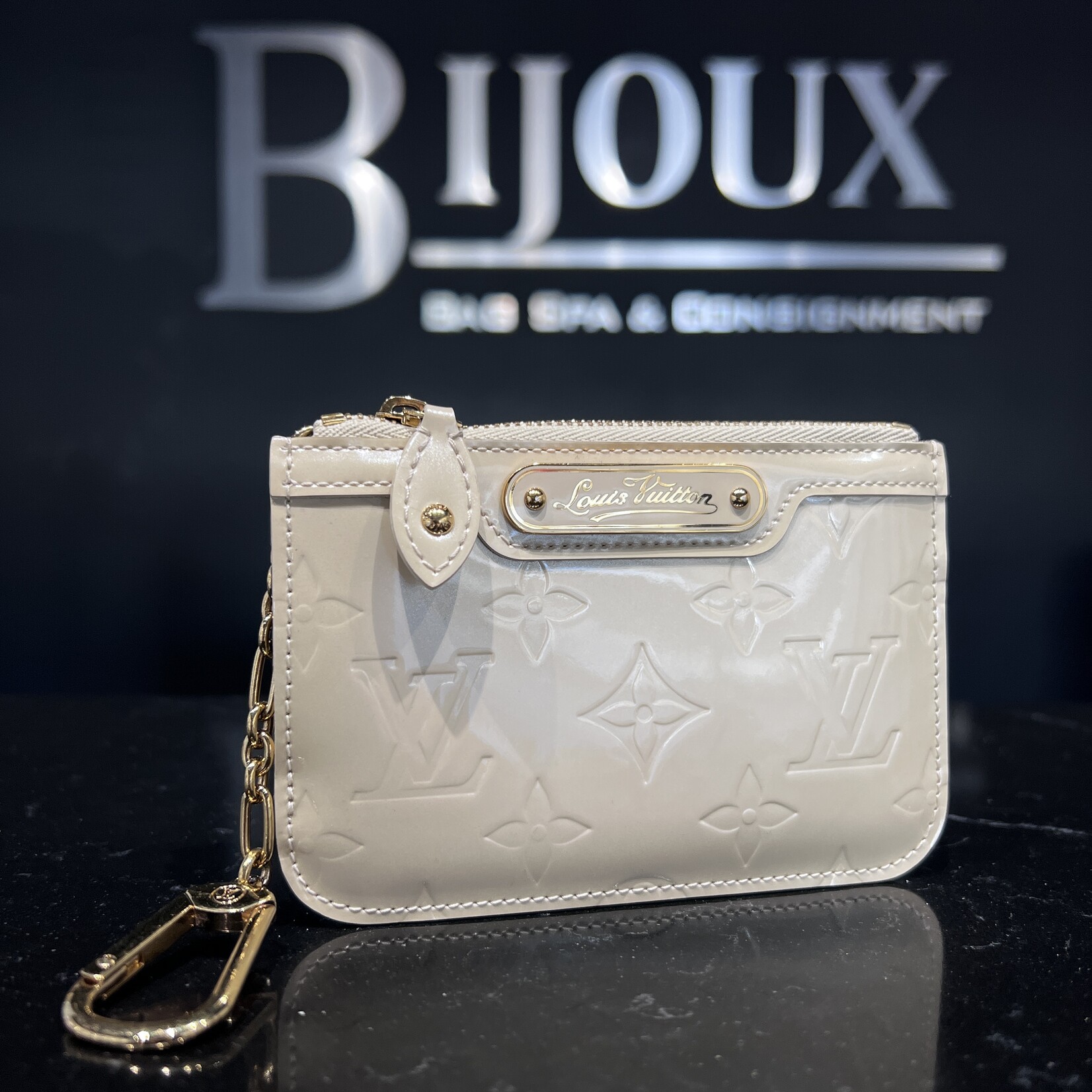 Louis Vuitton SOLD - Louis Vuitton Patent Coin Pouch