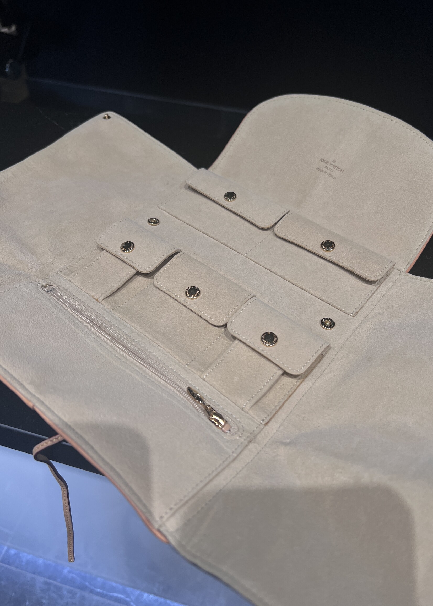 Louis Vuitton SOLD - Louis Vuitton Monogram Jewelry Roll Pouch