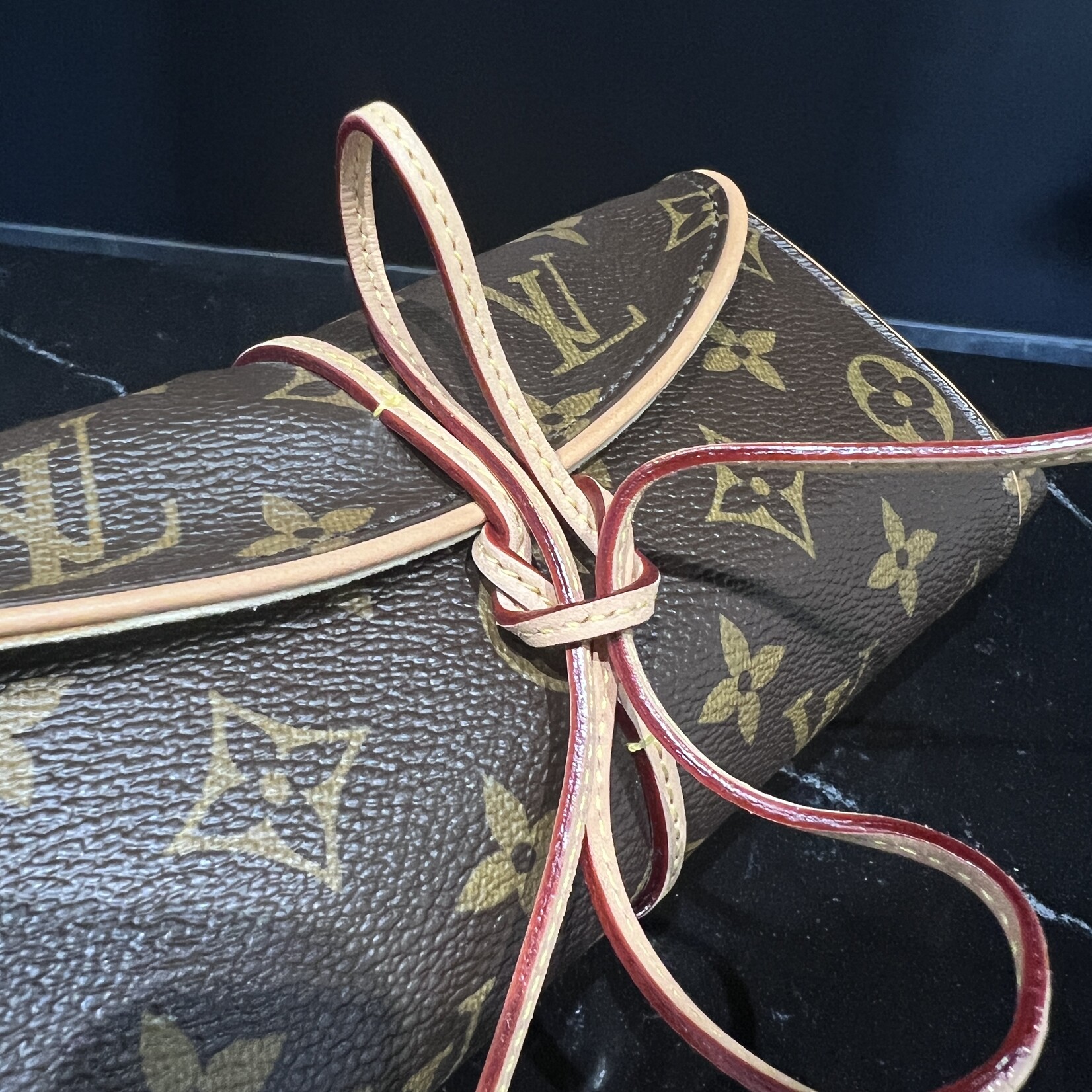 Louis Vuitton Louis Vuitton Monogram Jewelry Roll Pouch