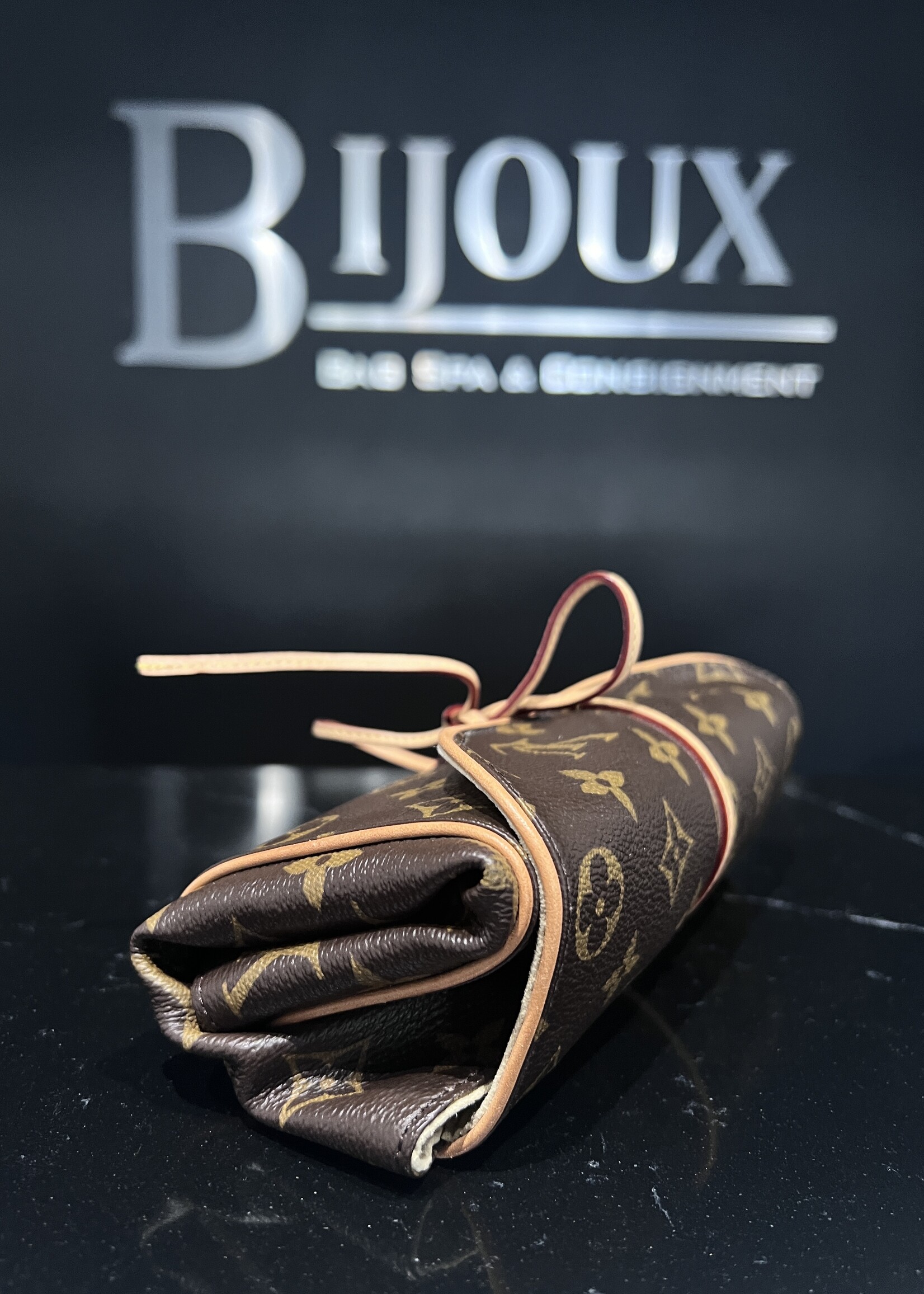 Louis Vuitton SOLD - Louis Vuitton Monogram Jewelry Roll Pouch