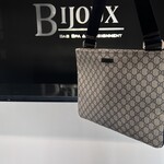 Gucci Gucci GG Plus Flat Navy Messenger